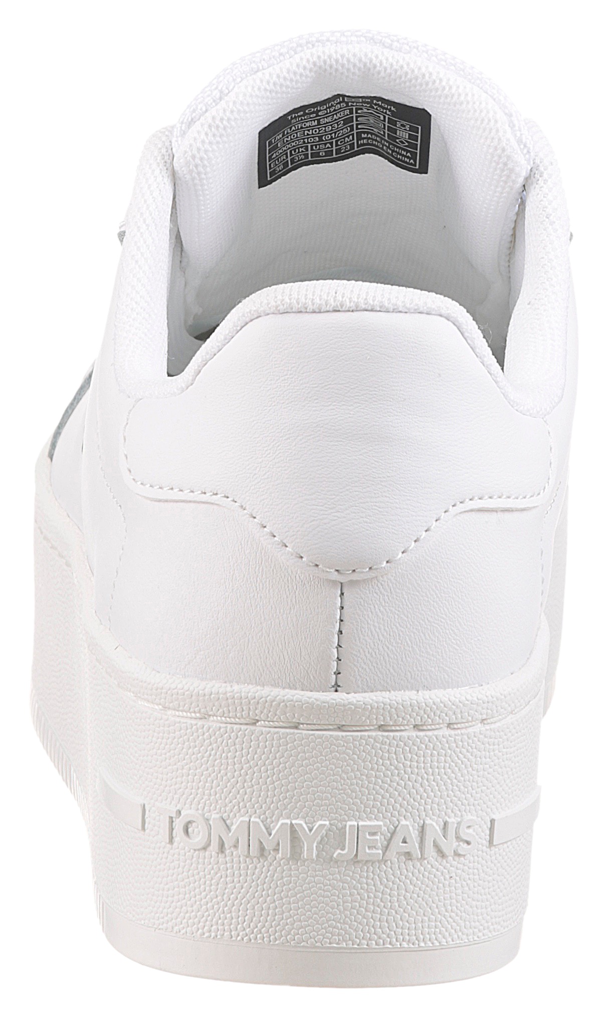 Tommy Jeans Plateausneaker "TJW FLATFORM SNEAKER", Freiezeitschuh, Halbschu günstig online kaufen