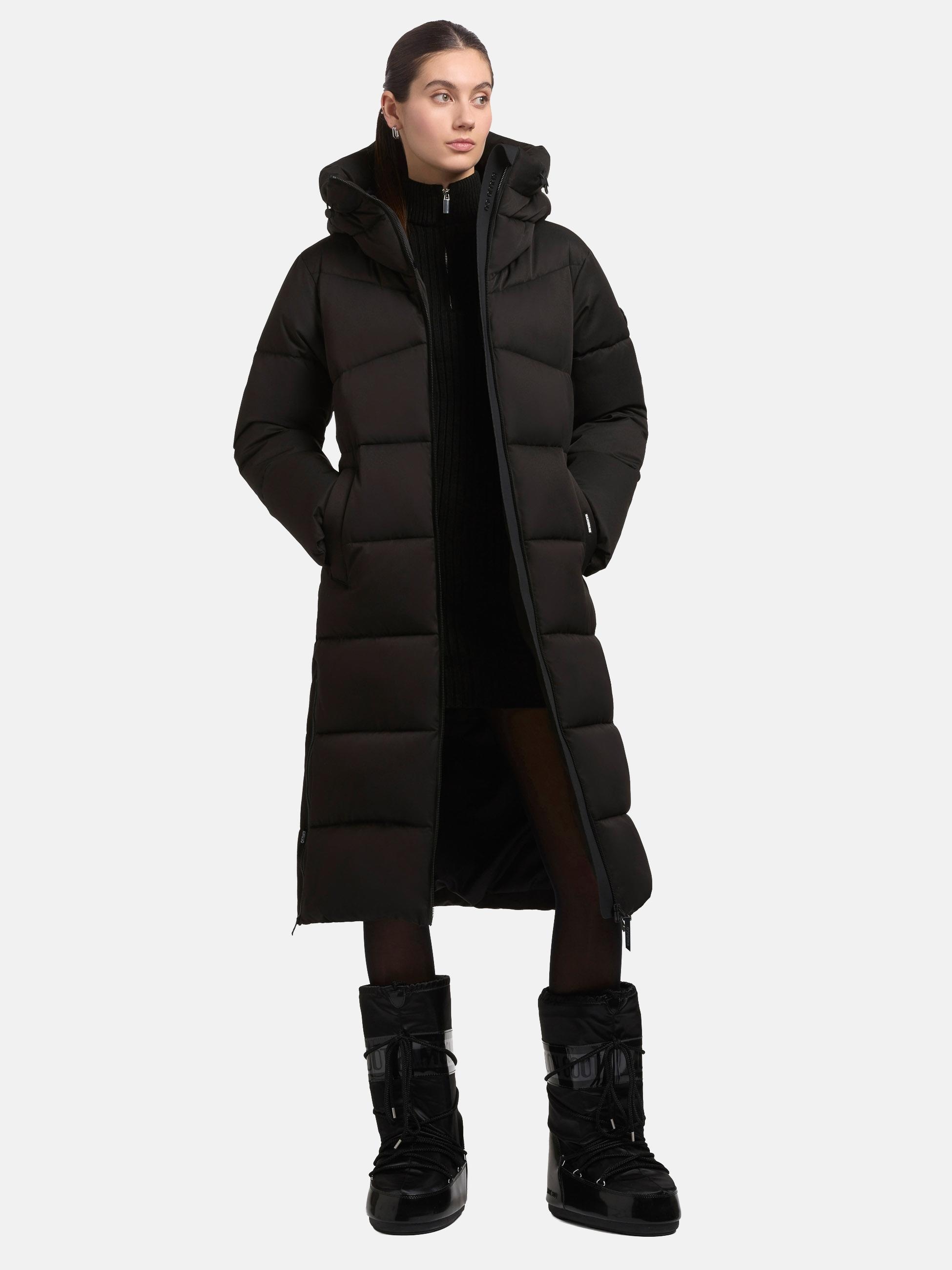 khujo Steppmantel »Lima« Langer Damen Mantel mit zahlreichen Features