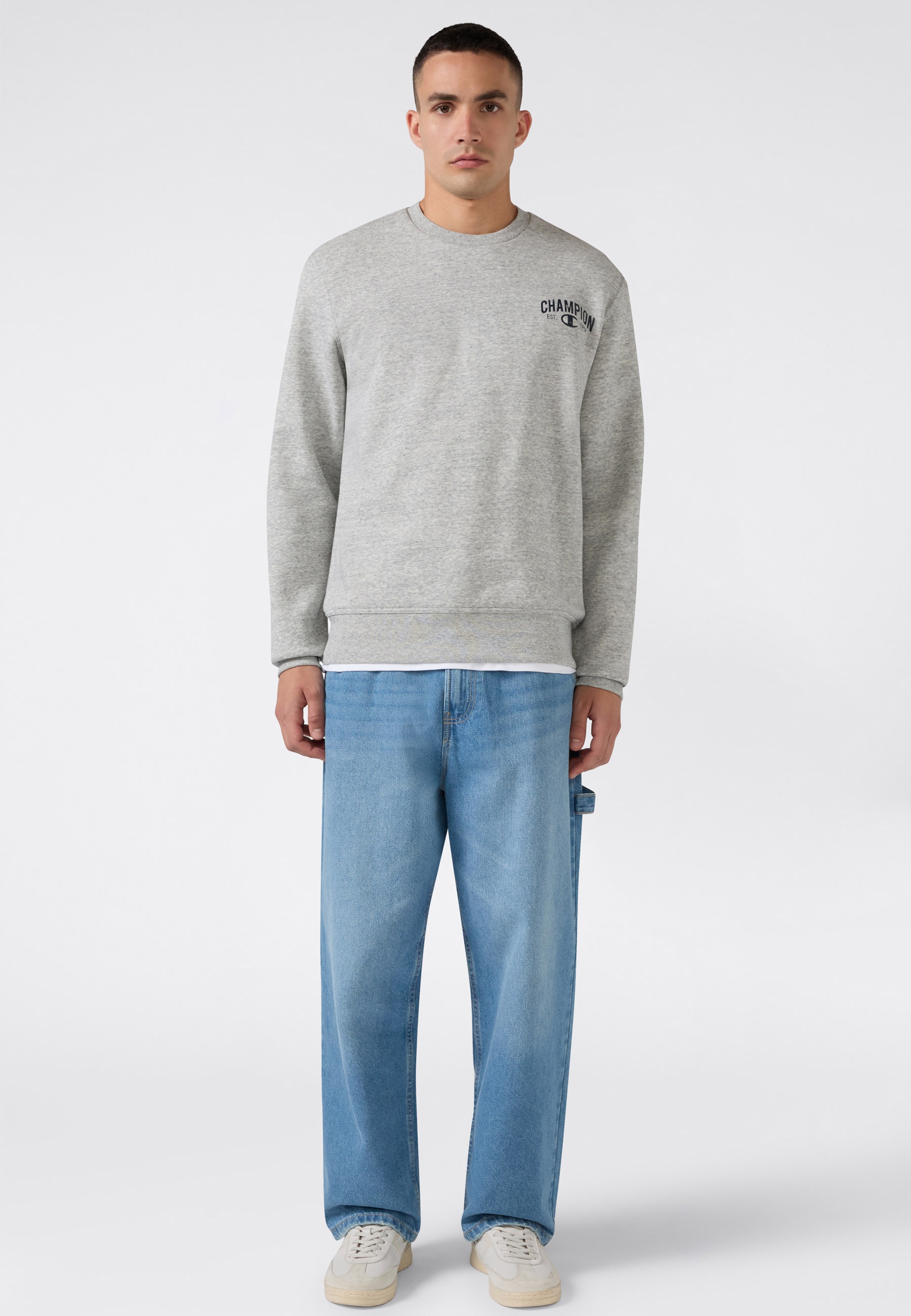 Champion Sweatshirt "SPORTWEAR CREWNECK Standard Fit", mit sportlicher Ausstrahlung, für Sportmode und Freizeit, Standard Fit