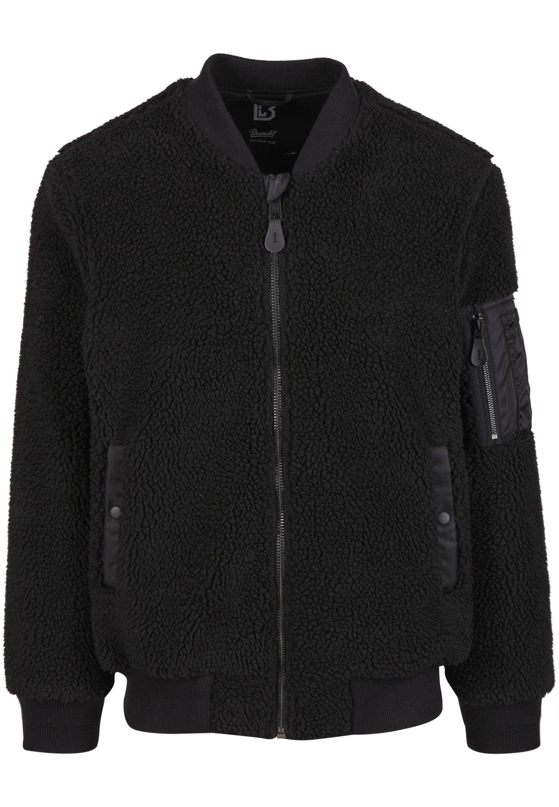 Brandit Allwetterjacke "Brandit MA1 Sherpa Jacket" 1 Stk. tlg. ohne Kapuze