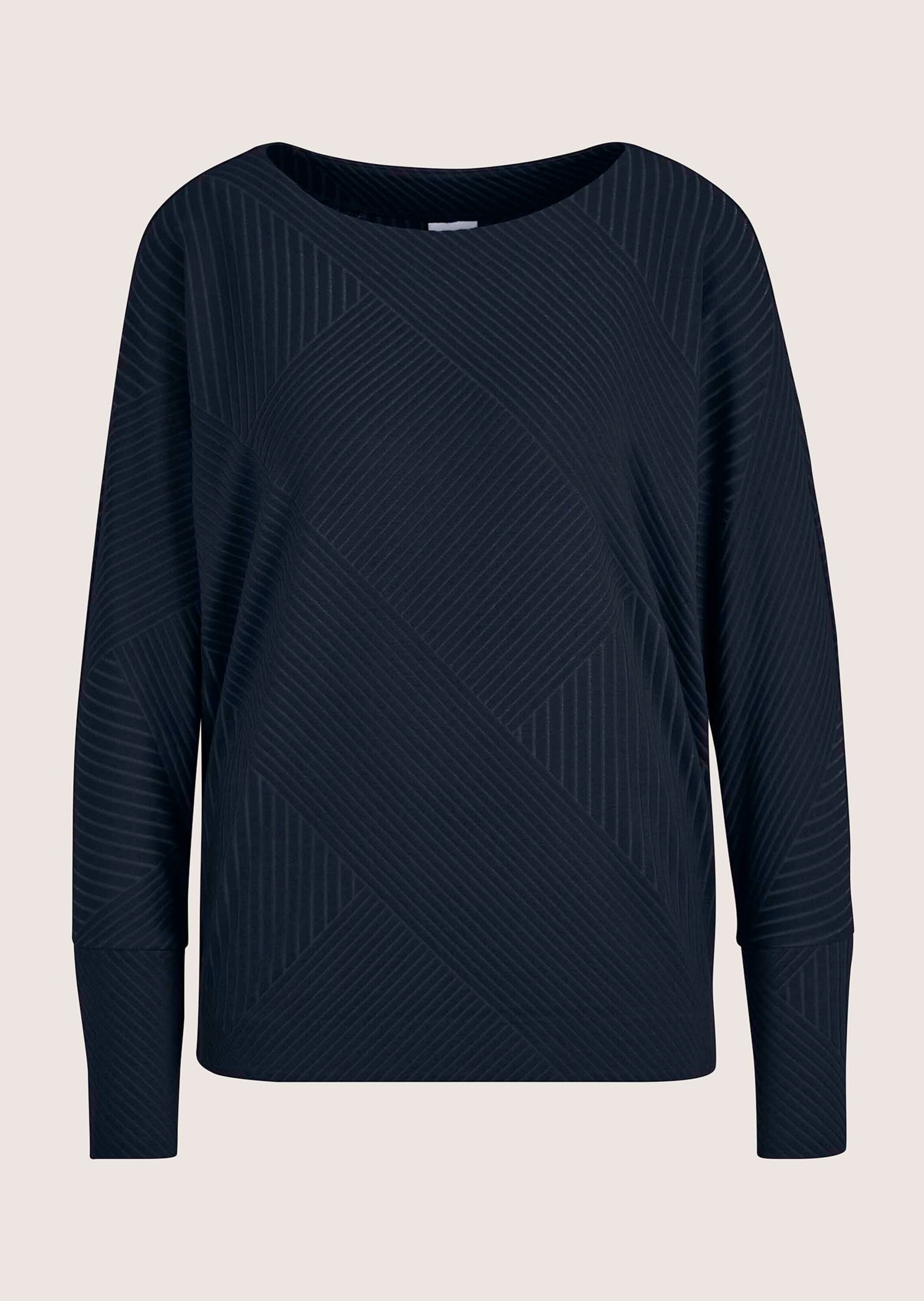 MADELEINE Langarmshirt "Shirt Shirt mit Fledermausärmeln und Struktur" günstig online kaufen