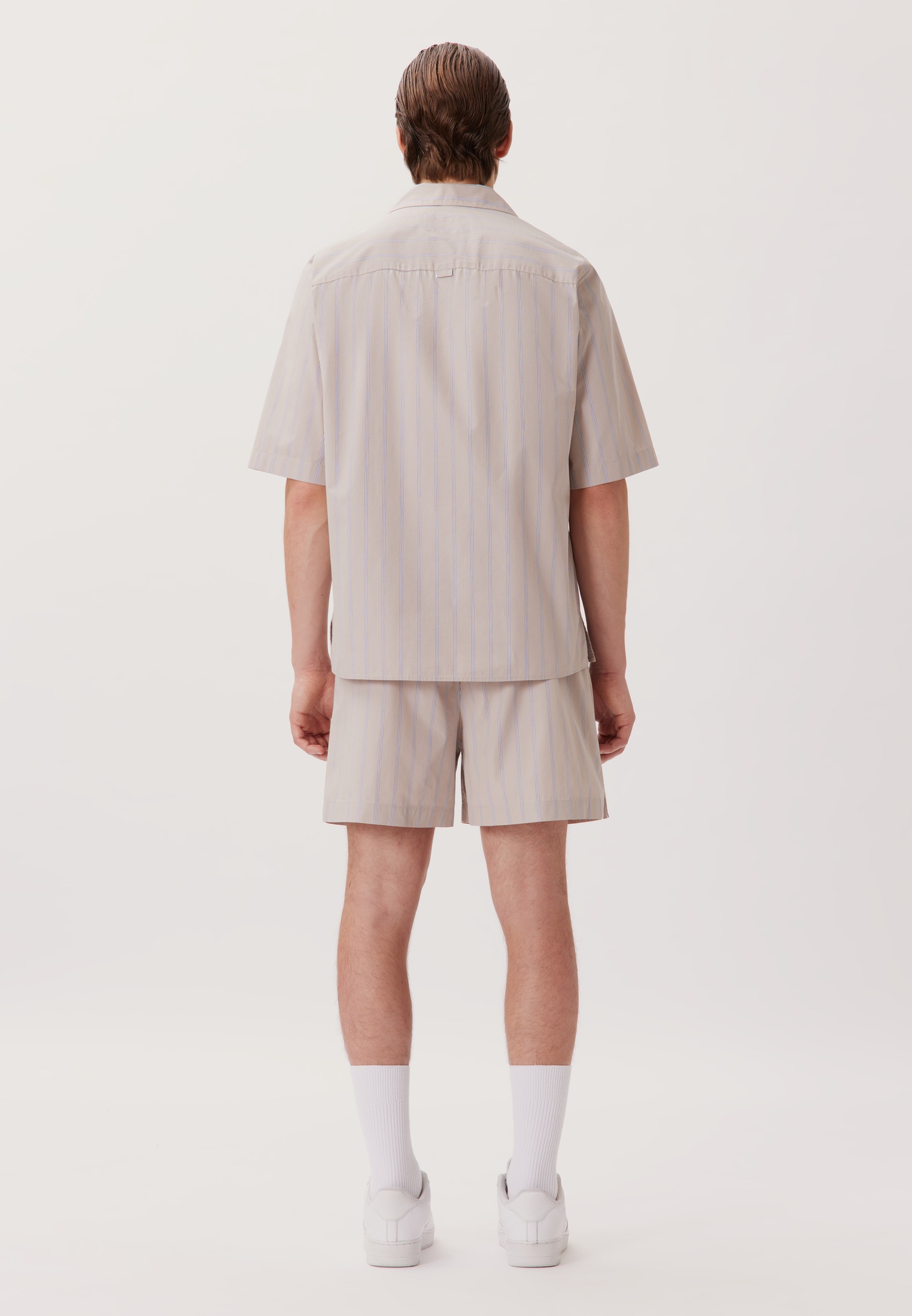 Thumbnail - studio seidensticker Businesshemd "Studio" Regular 1/2 Reverskragen Streifen