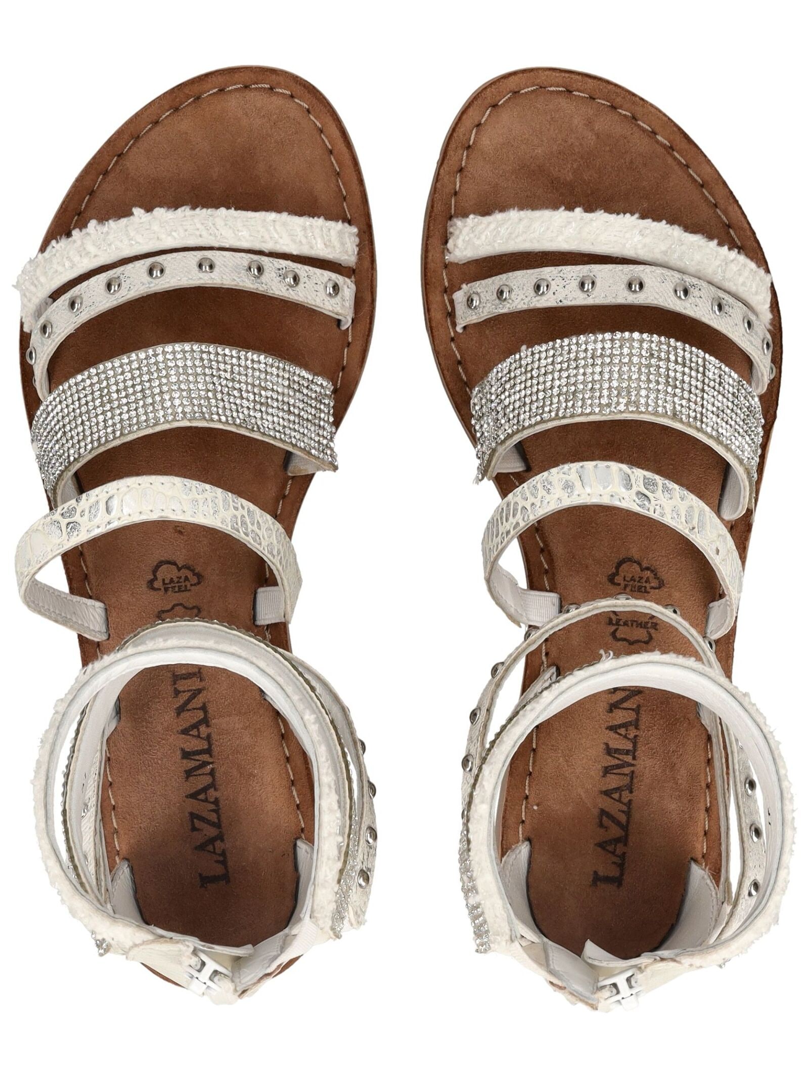 Lazamani Schaftsandalette »Lazamani Sandalen Leder«