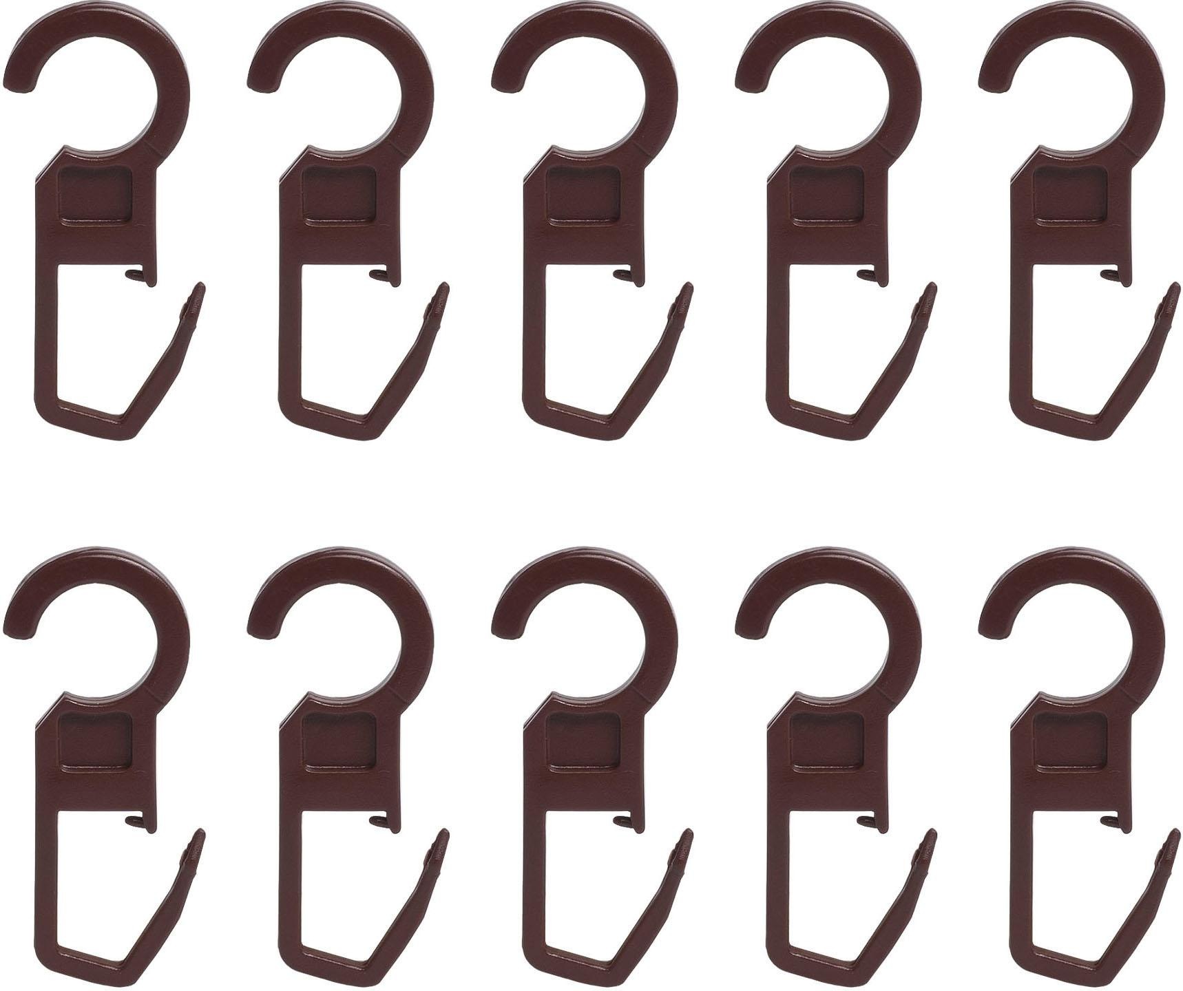 Liedeco Faltenclip Faltenlegehaken, für Gardinenringe Öse 10 mm günstig online kaufen