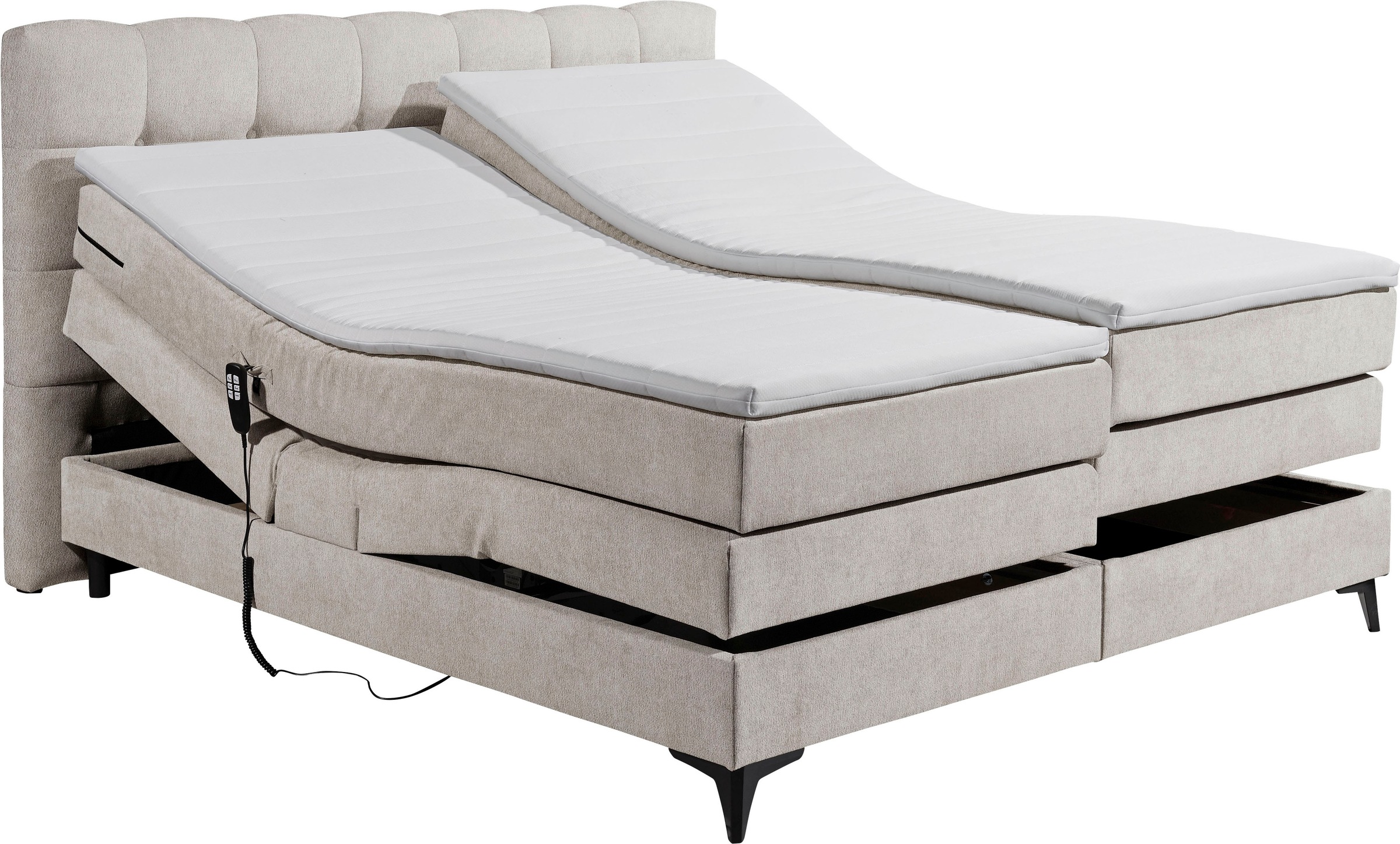 ED EXCITING DESIGN Boxspringbett »Atlas«