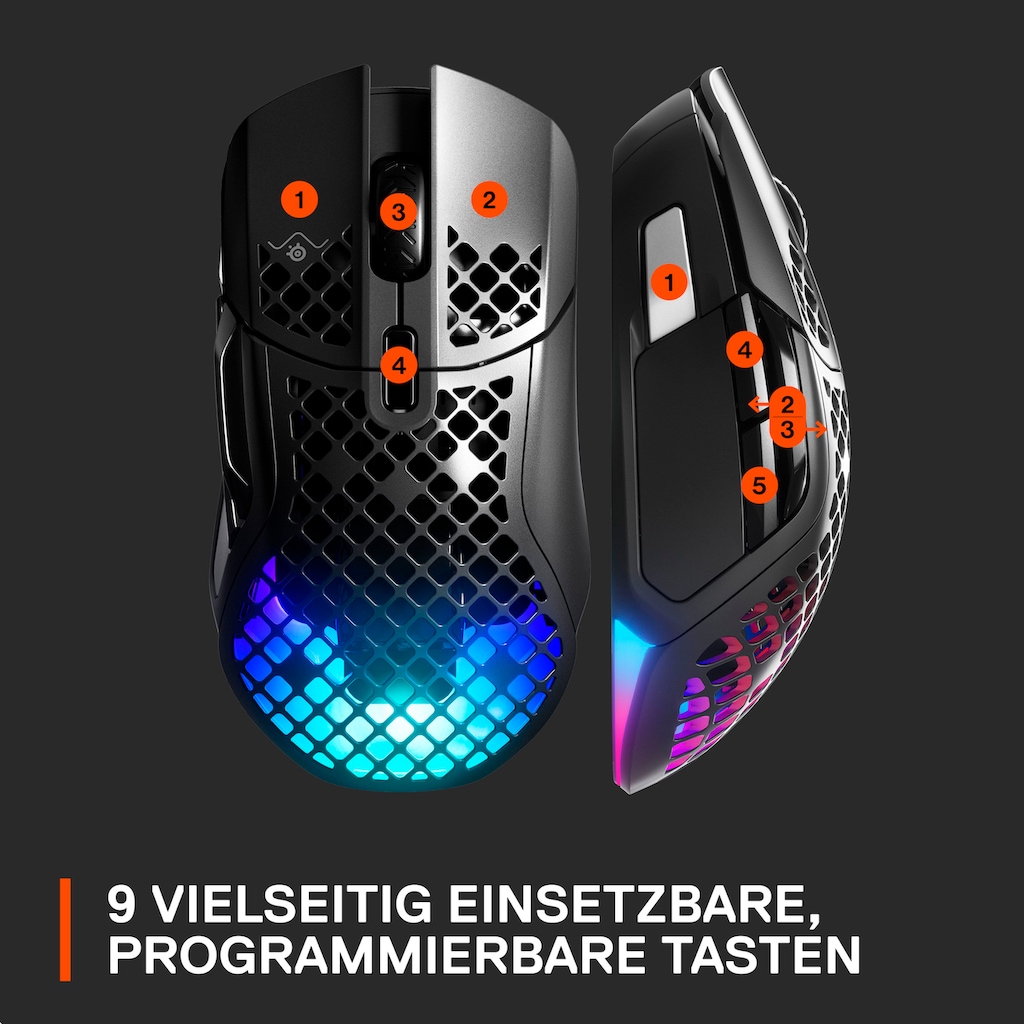 SteelSeries Maus »Aerox 5 Wireless«