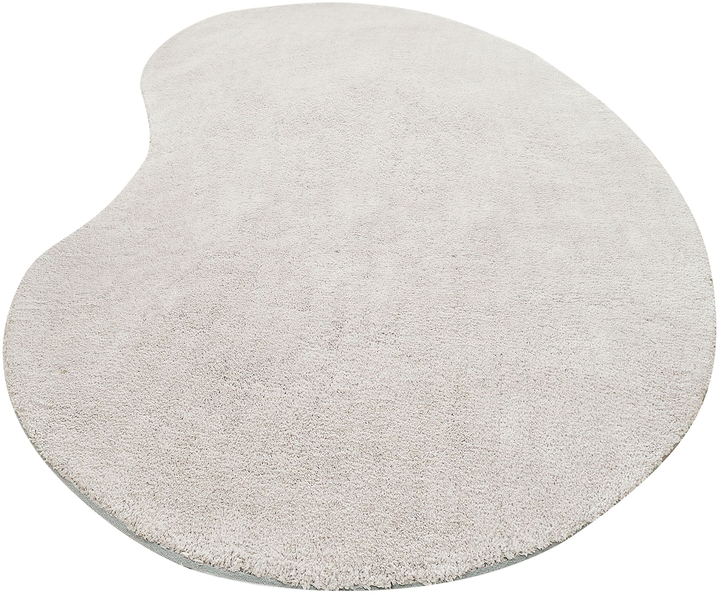 LeGer Home by Lena Gercke Hochflor-Teppich »Halrum, einfarbig,«, organische Form