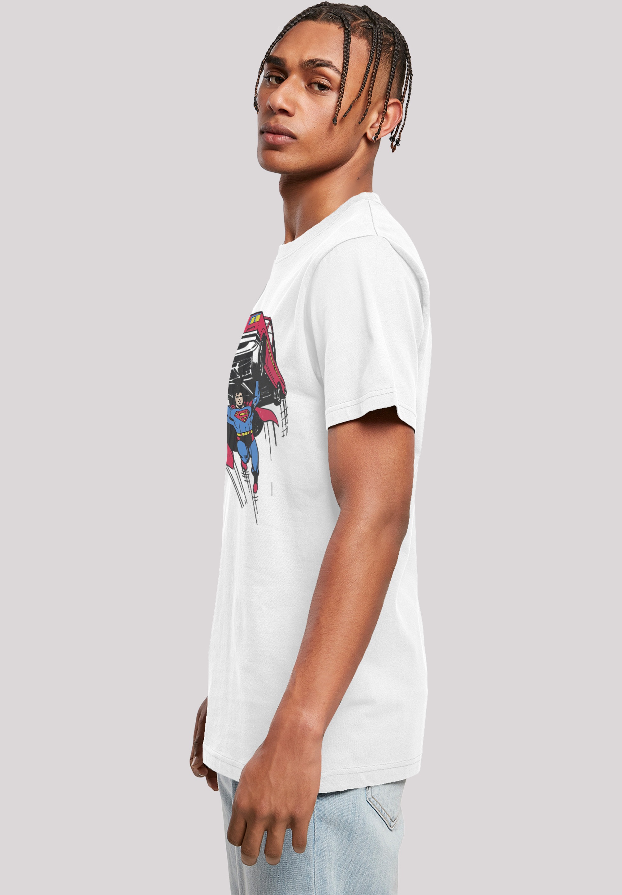 F4NT4STIC T-Shirt »DC Comics Superman New Ride Superheld« Print