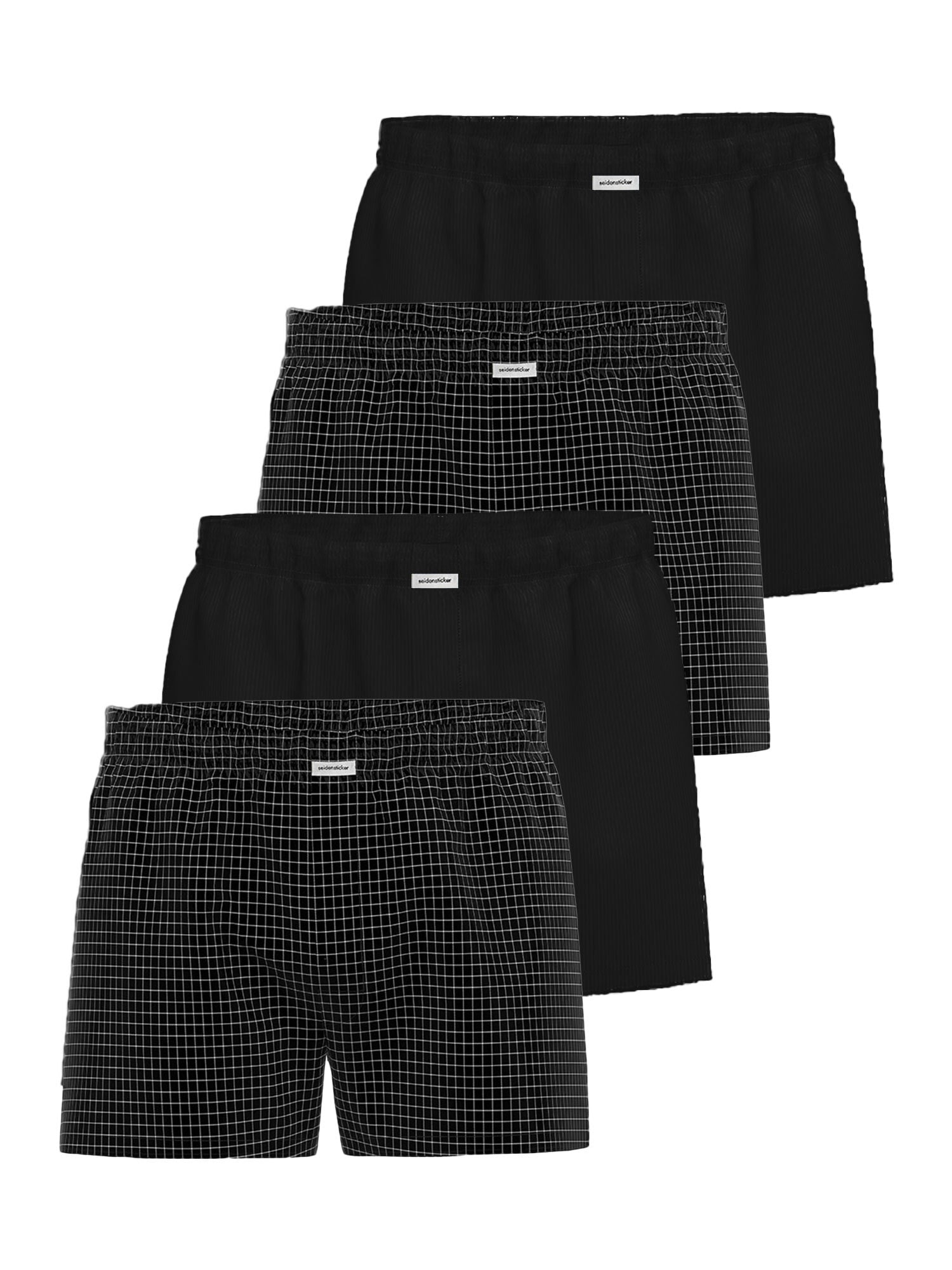 seidensticker Boxershorts "4er Pack Herren Boxer Short"