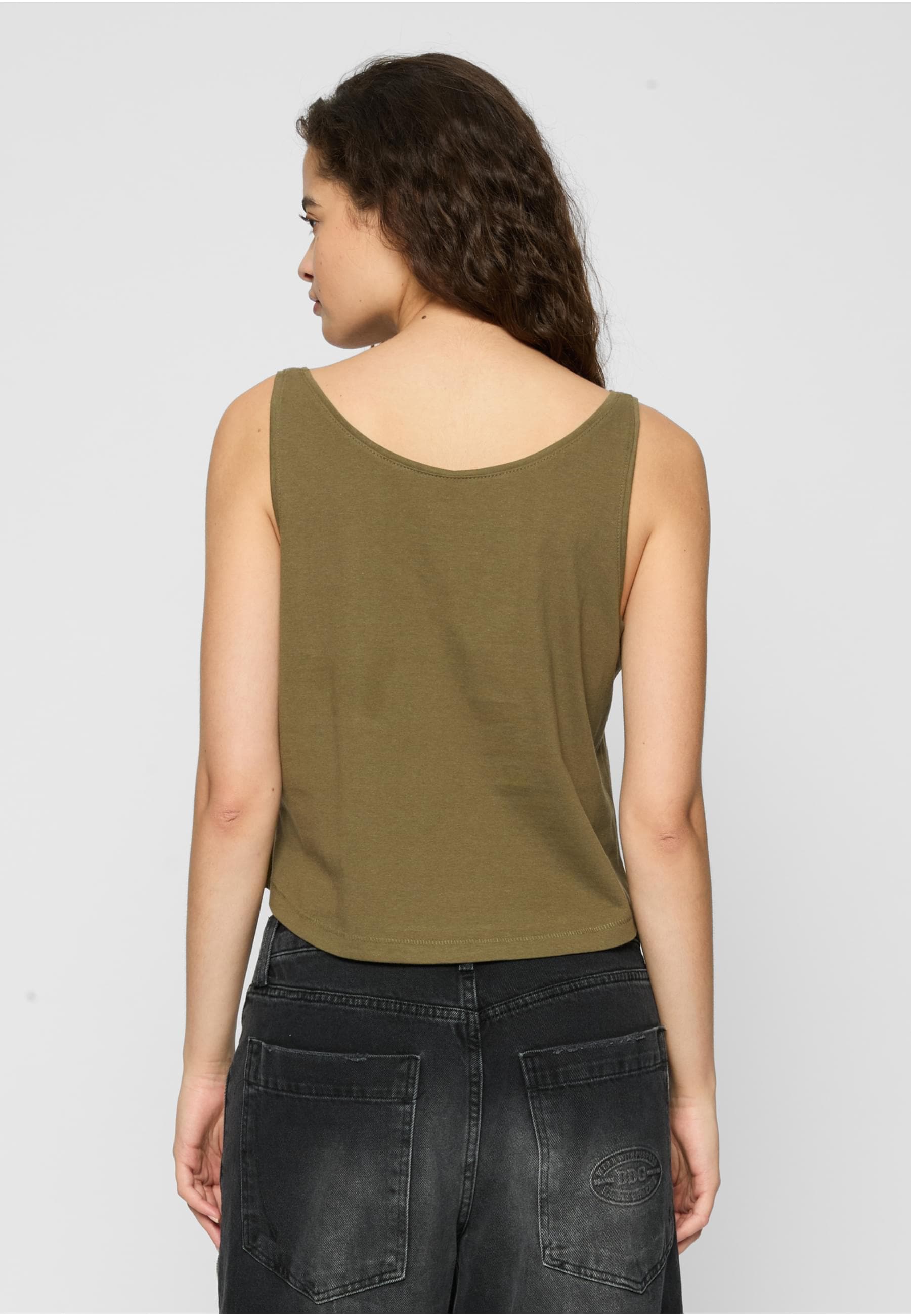 MisterTee Muskelshirt »MisterTee Damen Ladies Kicks Love EMB Tank«, (1 tlg.)