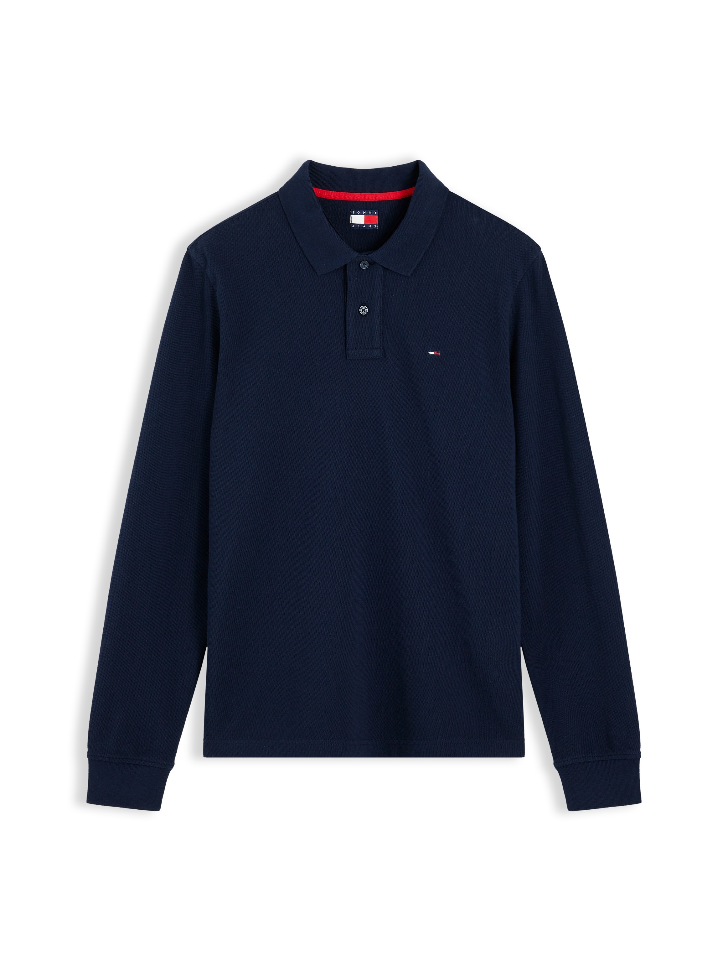 Tommy Jeans Langarm-Poloshirt »REGULAR POLO« Regular fit mit Polokragen