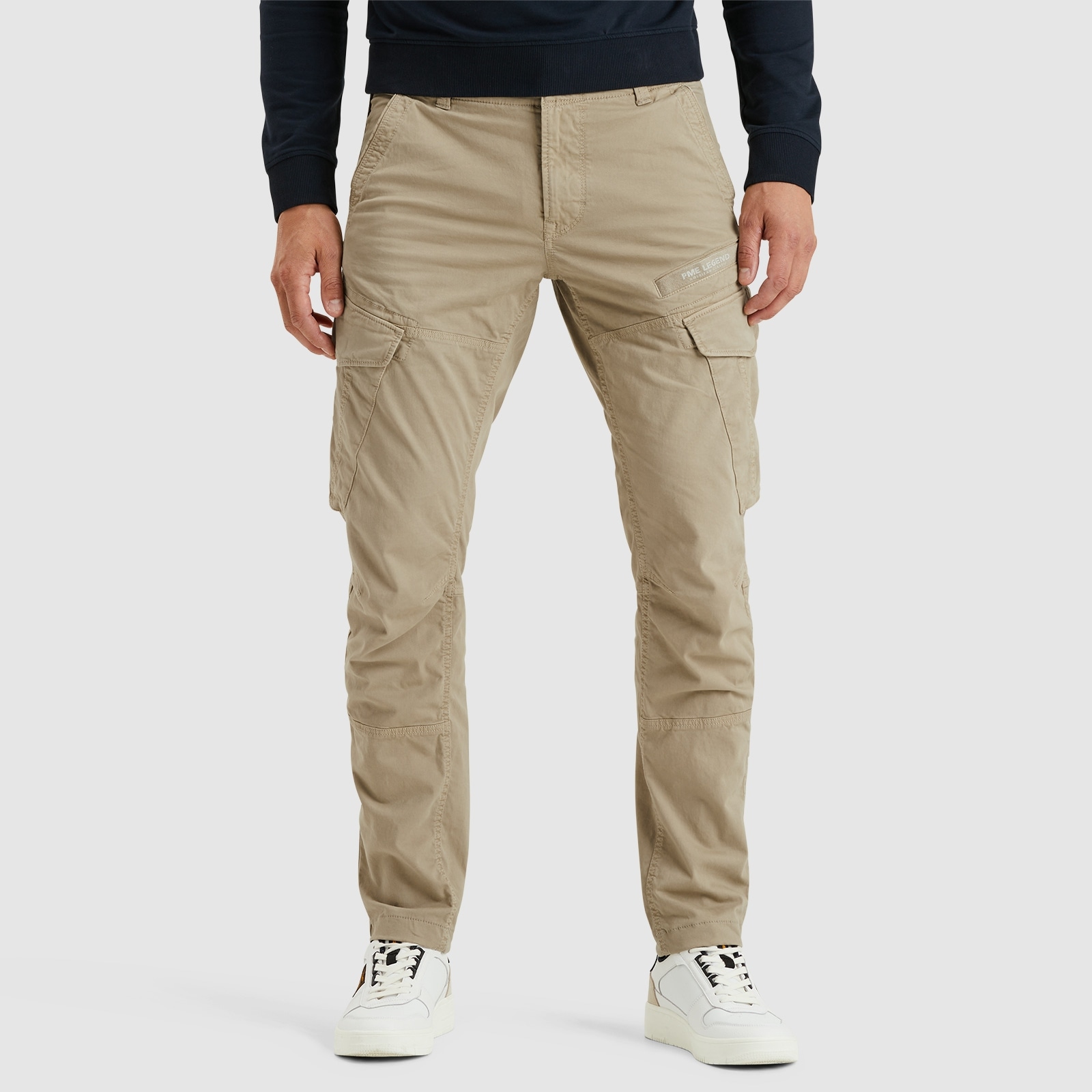 PME LEGEND "Nordrop Stretch Twill" mit Logo Stickerei günstig online kaufen