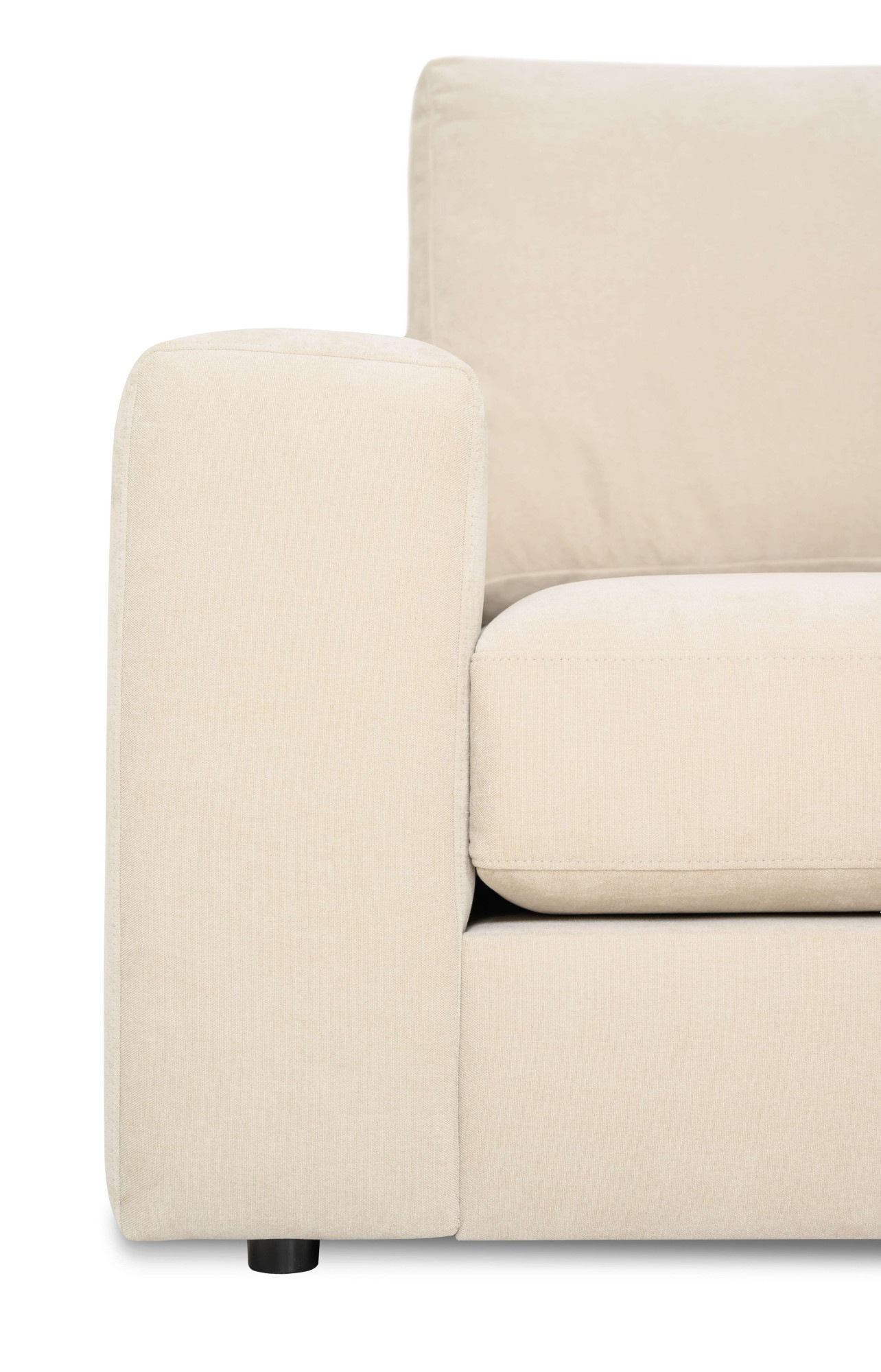 OTTO home Ecksofa »Nivette, weiches Chenille« Breite 269 cm, L-Form, bodentief, mit Wellenunterfederung