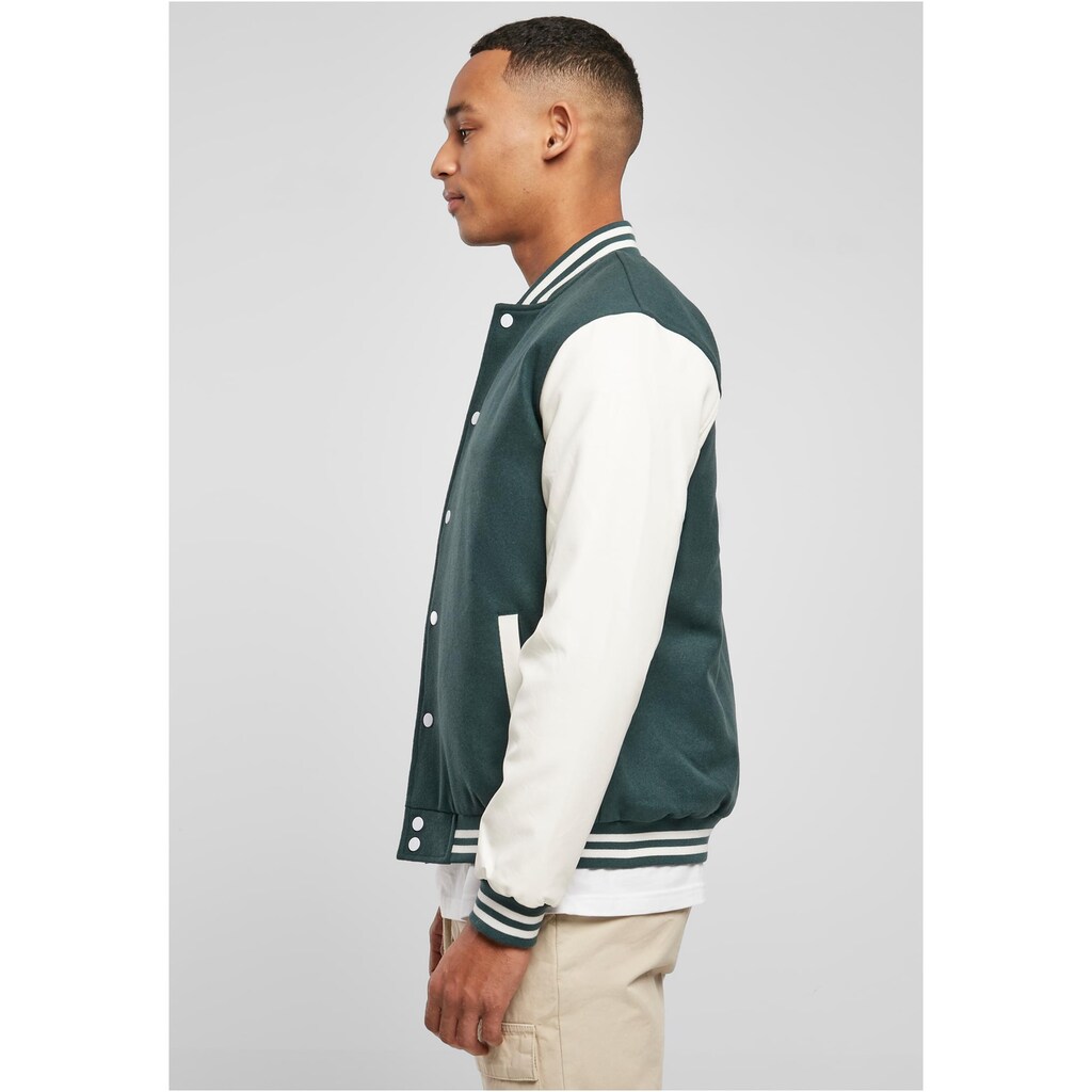 URBAN CLASSICS Outdoorjacke »Herren Oldschool College Jacket«, (1 St.)