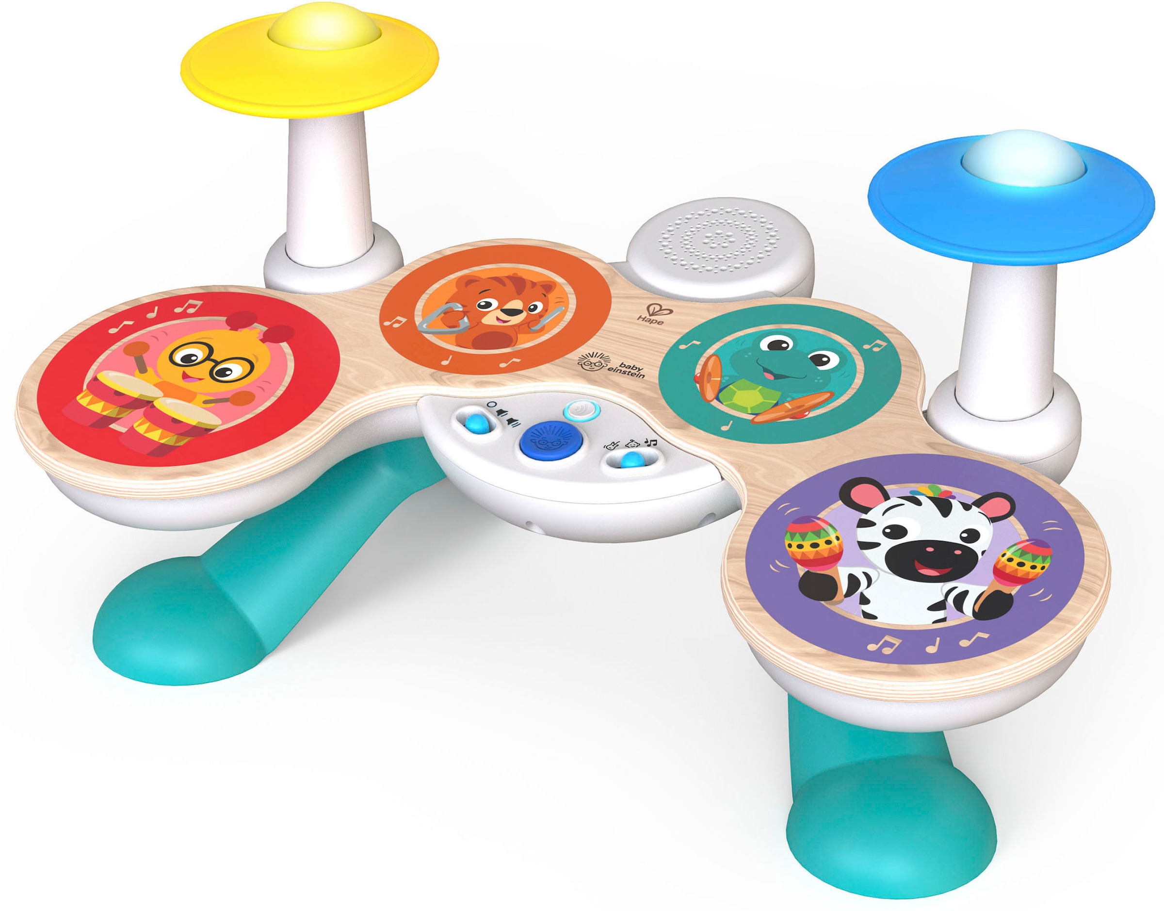 Hape Spielzeug-Musikinstrument »Baby Einstein, Together in Tune Drums™«, Connected Magic Touch™; FSC®- schützt Wald - weltweit