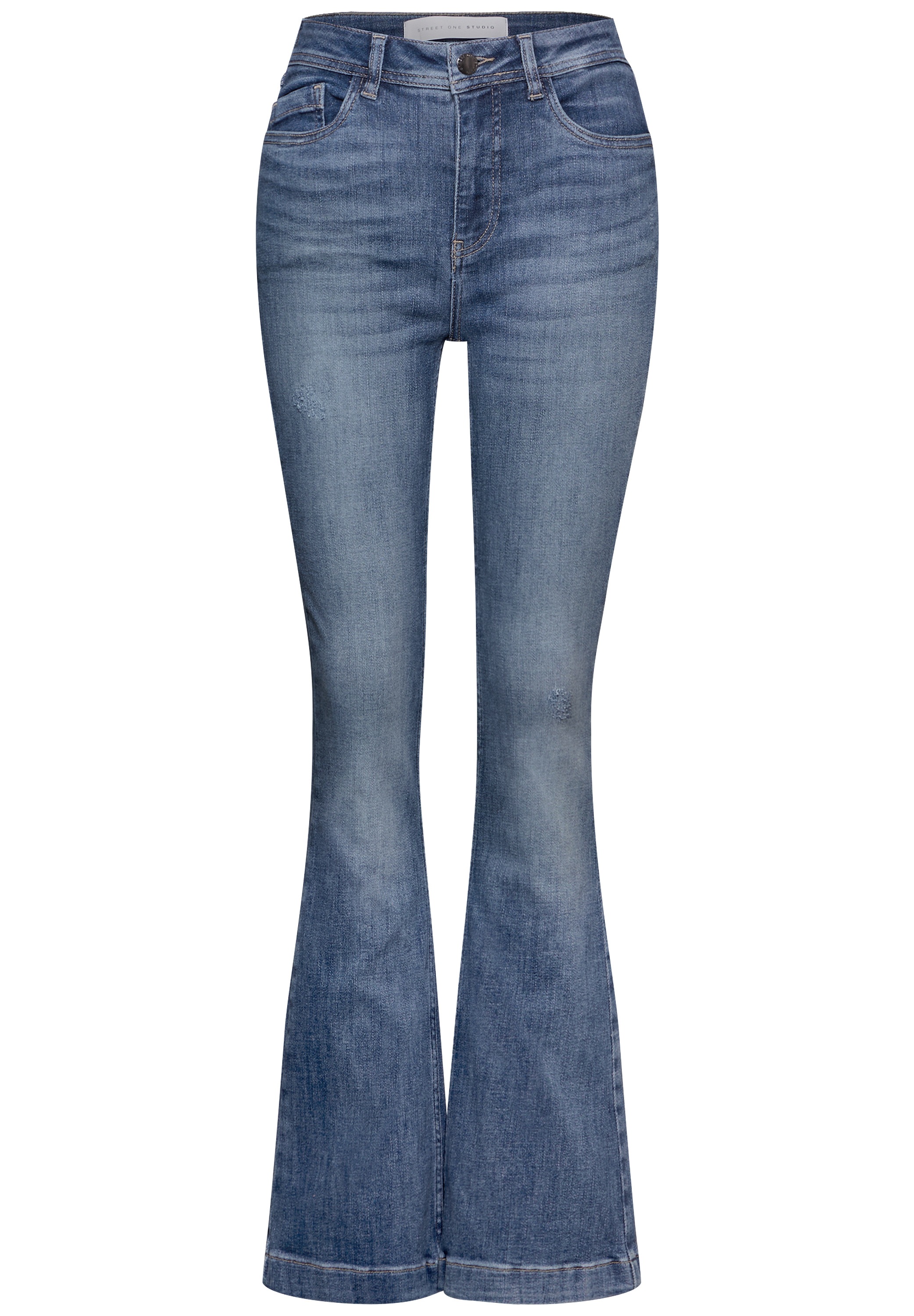 STREET ONE STUDIO Slim-fit-Jeans, High Waist