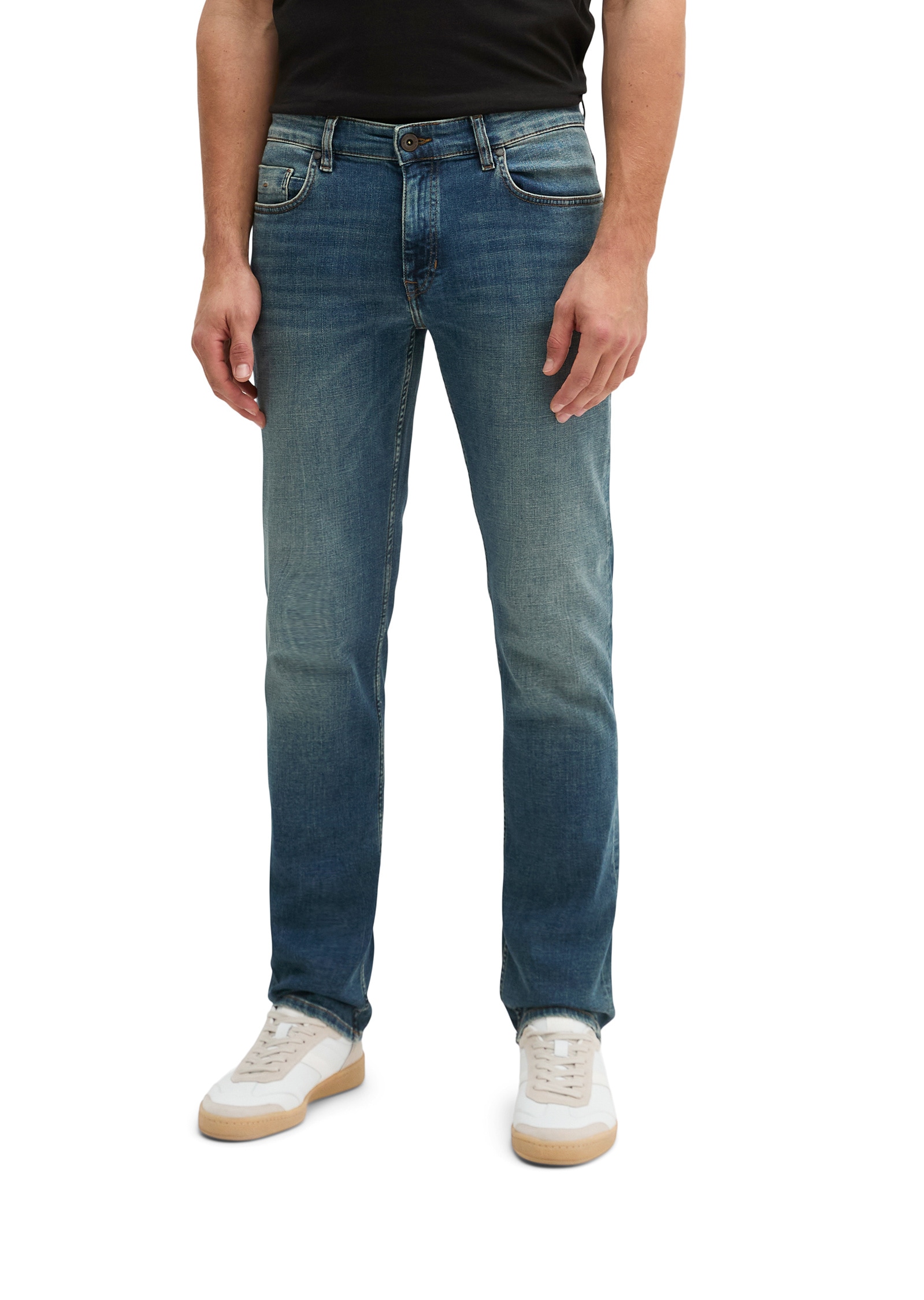 Marc OPolo Regular-fit-Jeans "aus Bio-Baumwoll-Mix" günstig online kaufen
