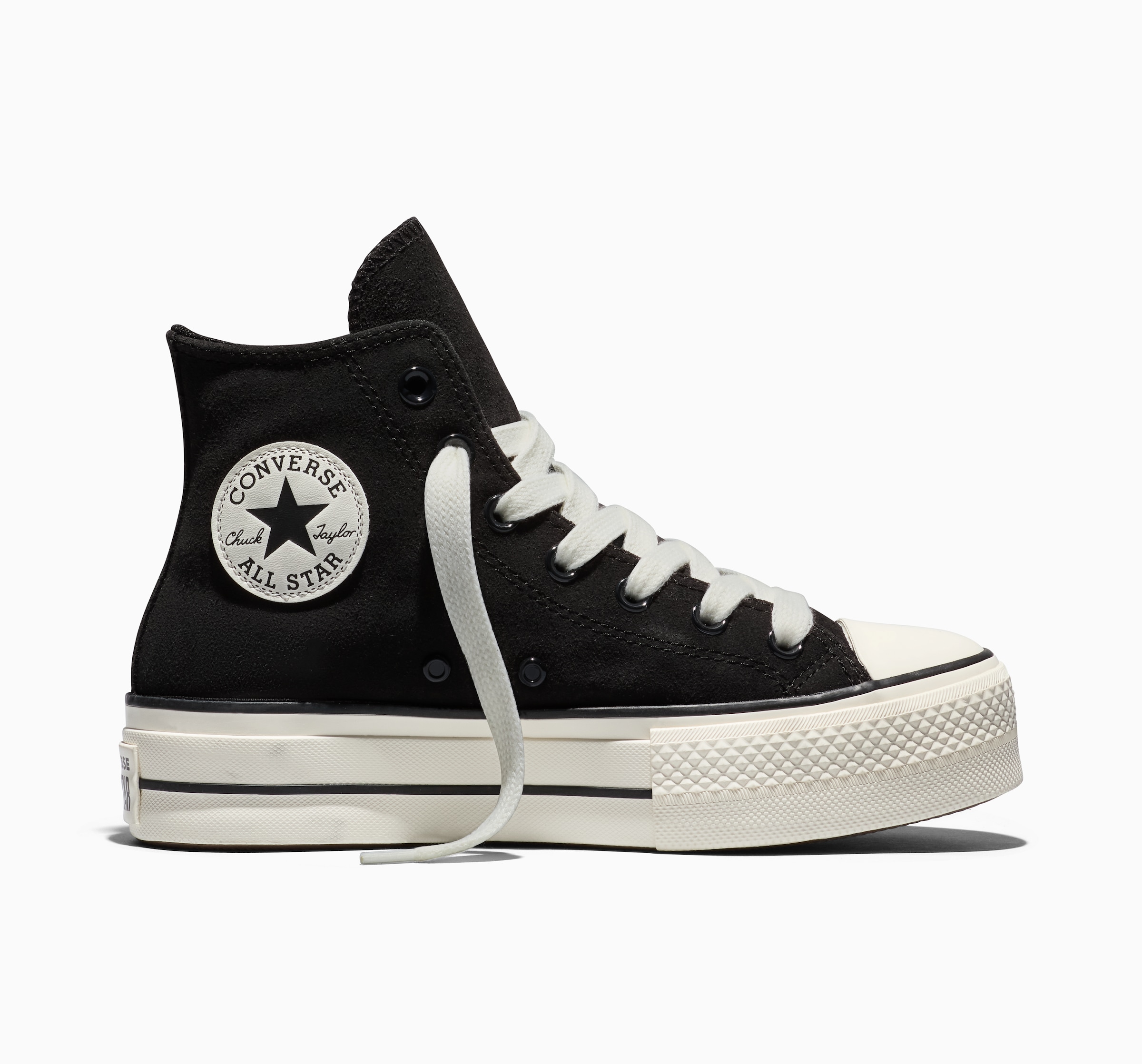 Converse Sneaker »Chuck Taylor All Star Lift«  wasserdichtes Wildleder, gefüttert und breite Laces