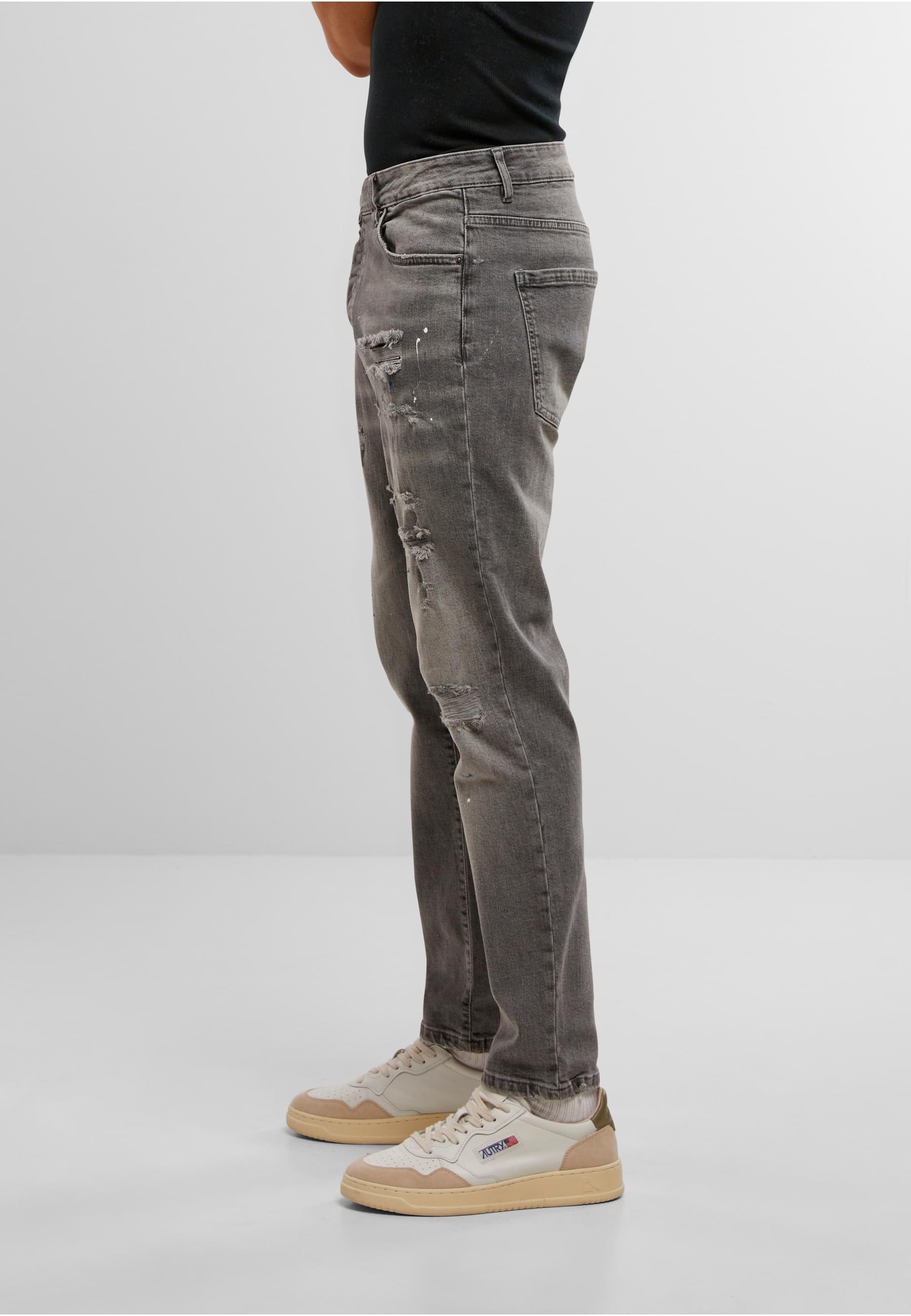 2Y Premium Bequeme Jeans »2Y Premium 2Y LEONARDO RIPPED SLIM FIT JEANS«