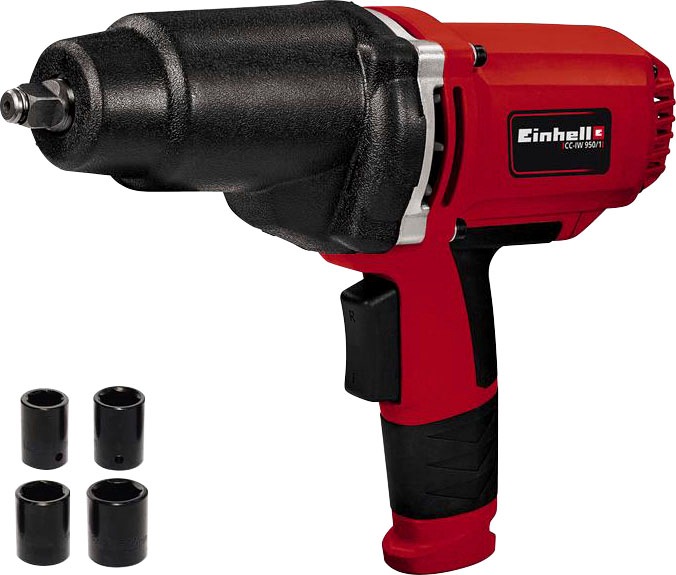 EINHELL Stabschrauber "CC-IW 950/1", B:9,2cm H:22,5cm L:30cm, rot, Schrauber