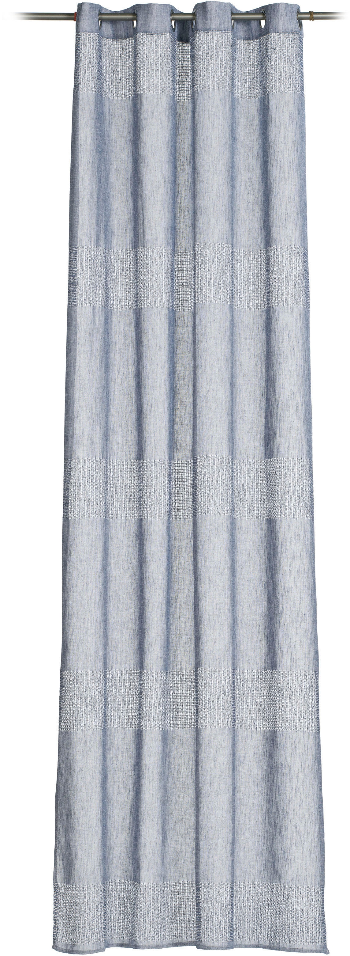 Gözze Vorhang »Marrakesch - BAUR Ösenschal«, auf | HxB: inkl. 245x140, Rechnung Querstreifen transparentes (1 Gewebe St.)