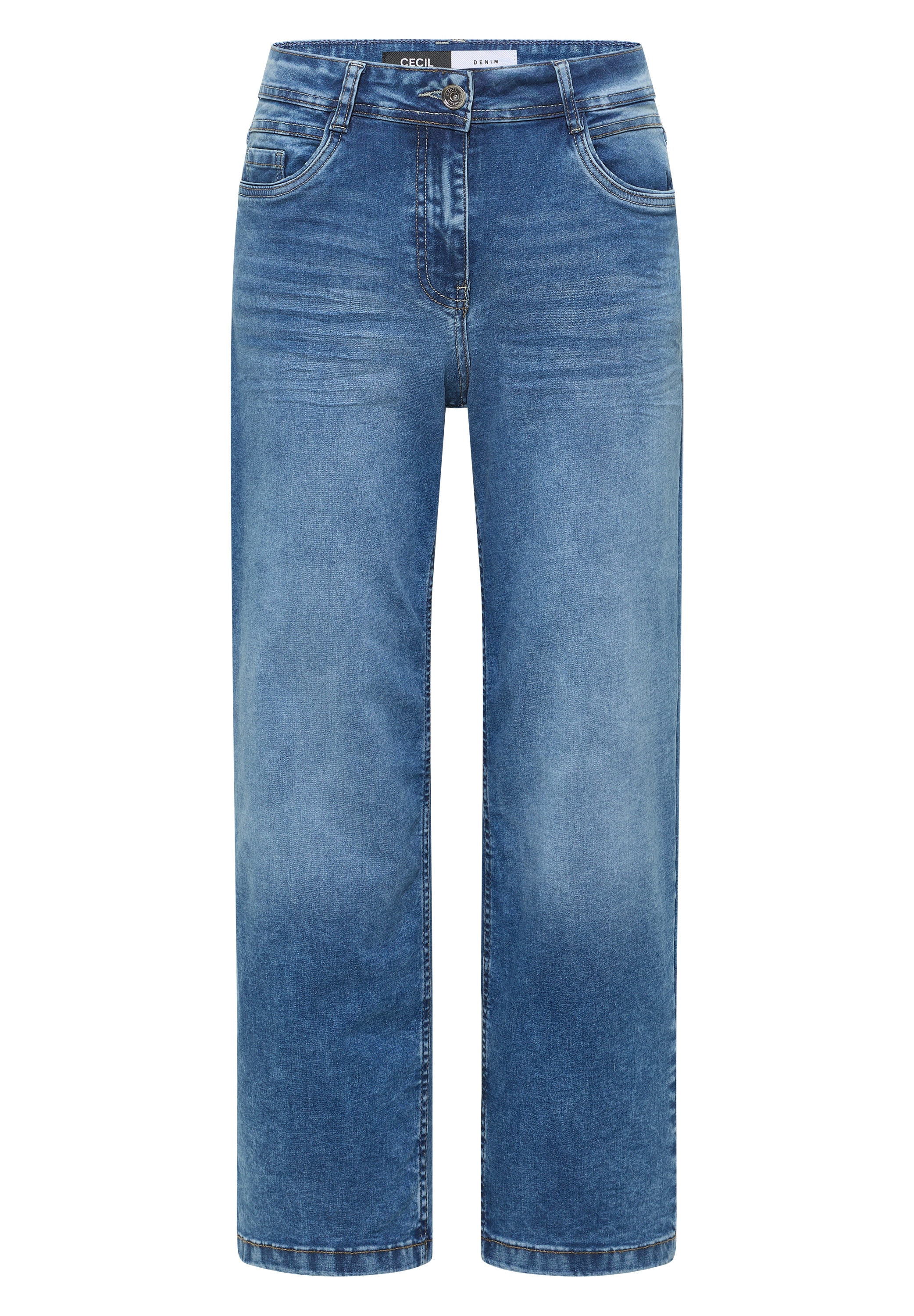 Cecil Loose-fit-Jeans High Waist
