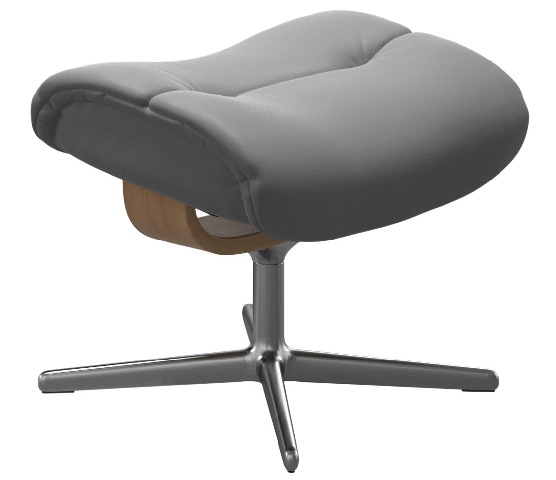 Stressless® Fußhocker »Sunrise«, mit Cross Base, Größe S, M & L, Holzakzent Eiche