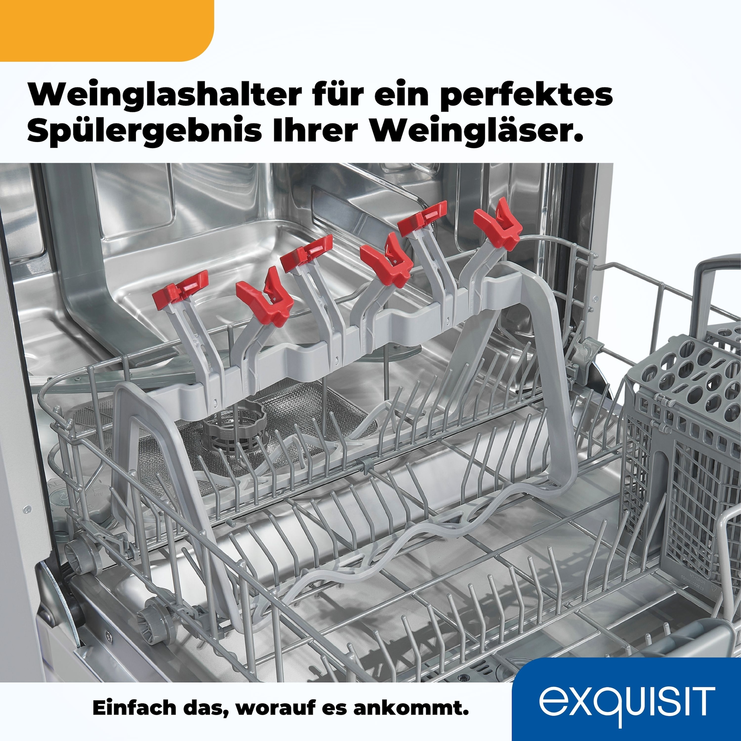 exquisit Standgeschirrspüler »GSP9414-030D inox«, 14 Maßgedecke
