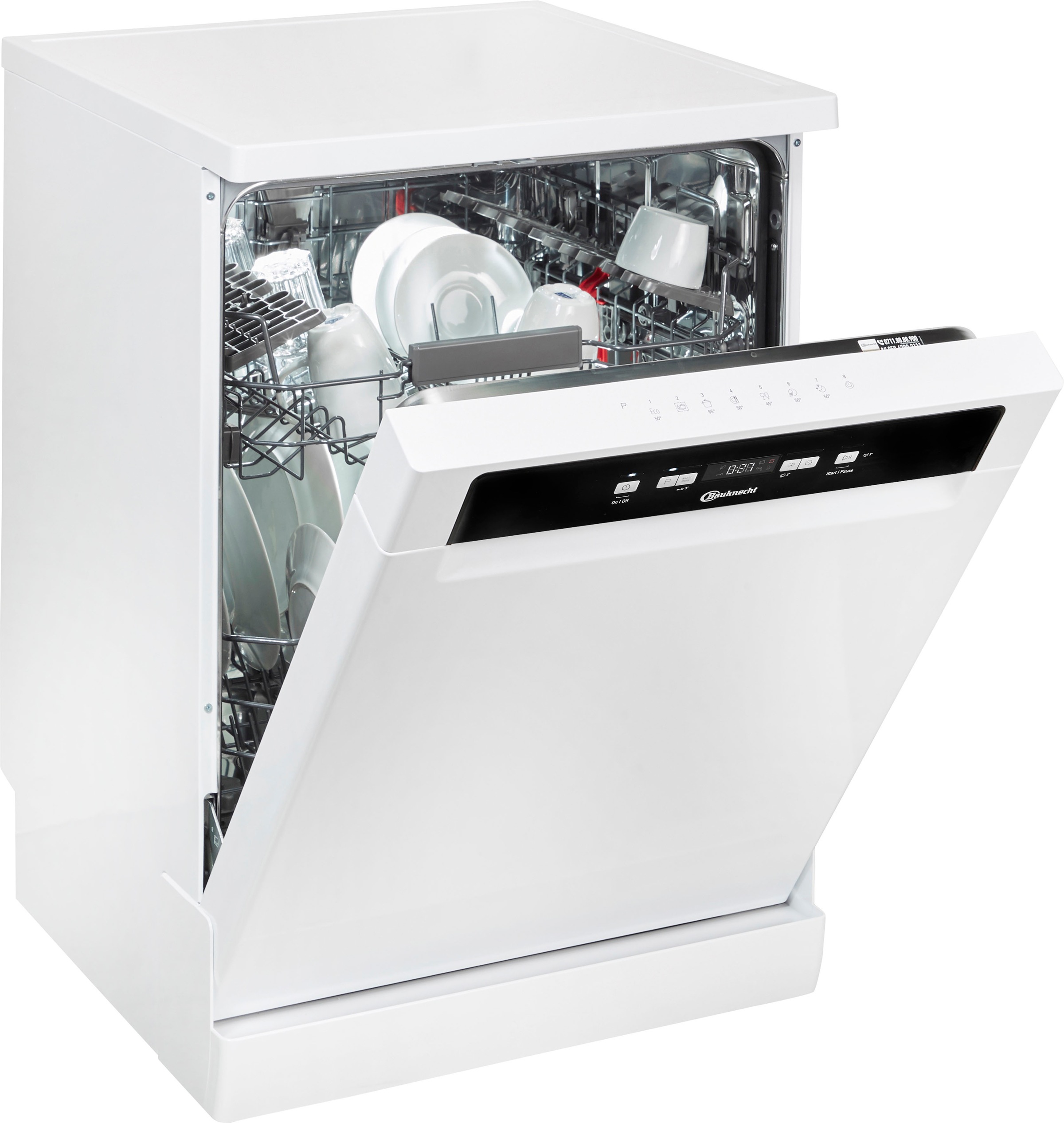 BAUKNECHT Standgeschirrspüler "OBFC ECOSTAR 5320" 14 Maßgedecke günstig online kaufen