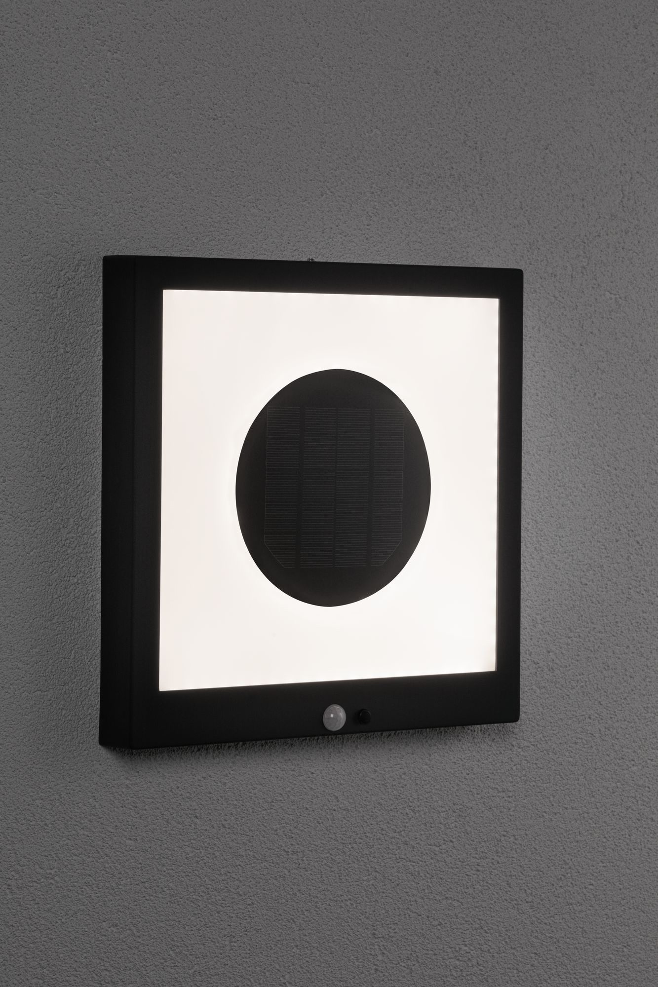 Paulmann LED Außen-Wandleuchte »Taija« LED-Board 1 Stk. Warmweiß LED-Board, Solar Panel, mit Bewegungsmelder