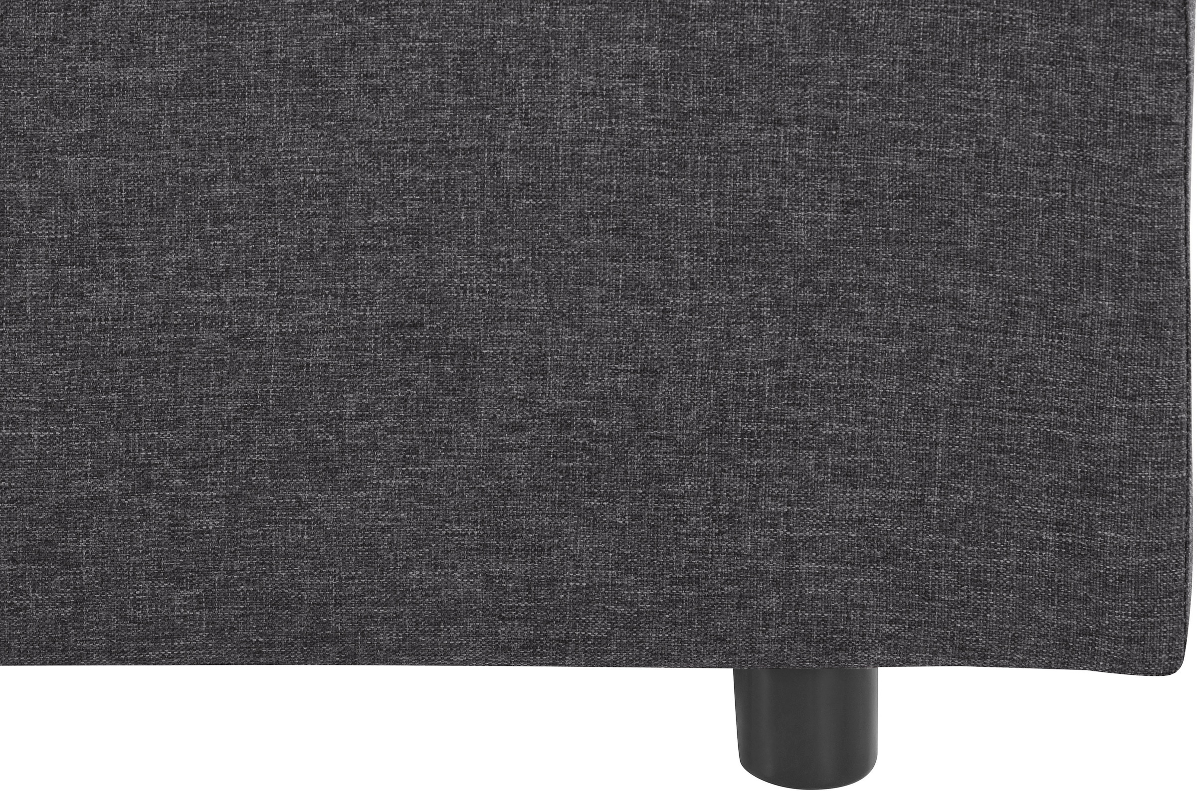 INOSIGN Boxbett »Luan« Schubkästen, LED-Beleuchtung und Topper, in Breite 120 cm und 180 cm