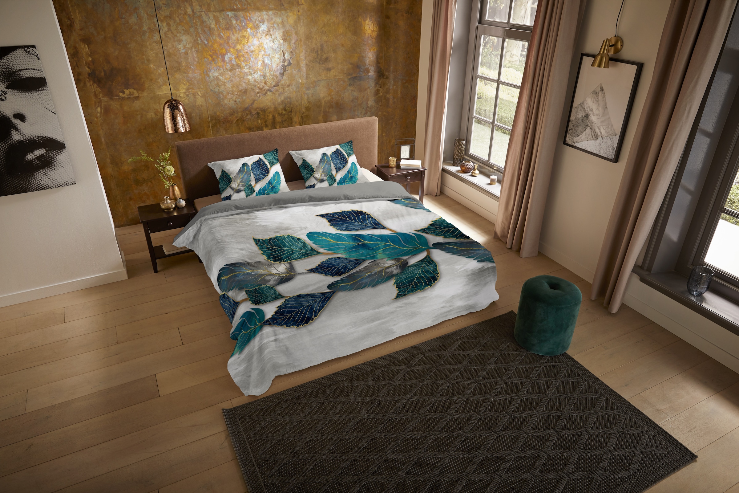 PURE luxury collection Wendebettwäsche "Phuka" 3 Stk. Mikrofaser, Pflegelei günstig online kaufen