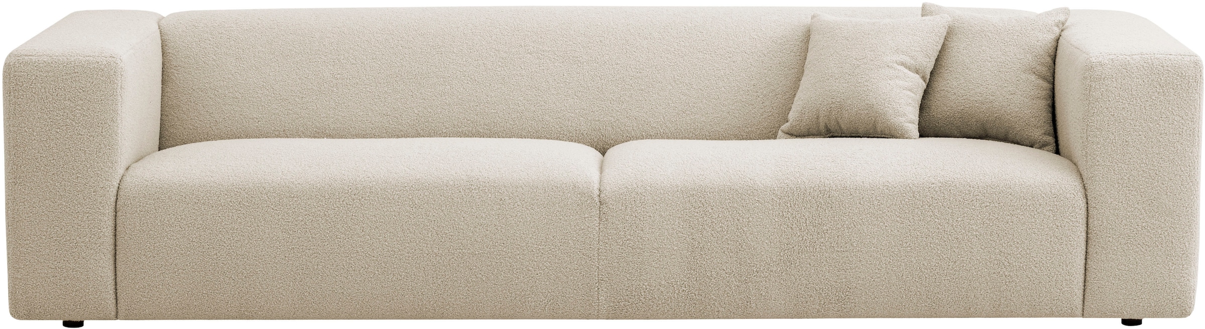 andas 3-Sitzer »BAKELS, Couch in Cord oder Boucle-Stoff, Sofa im modernen Design«, bequemer Sitzkomfort,in 2 Stoffen und 8 Farben lieferbar