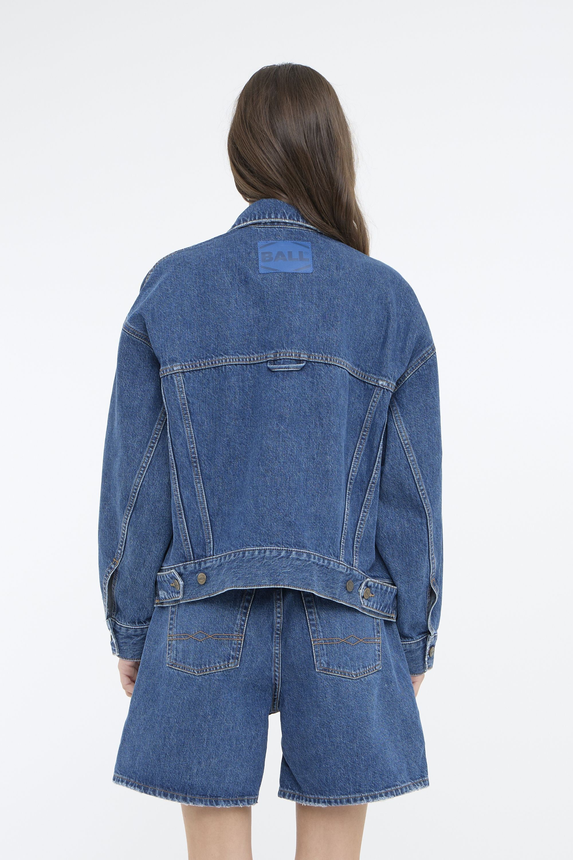 BALL Jeansjacke »Jeansjacke BASERRE DENIM«, ohne Kapuze