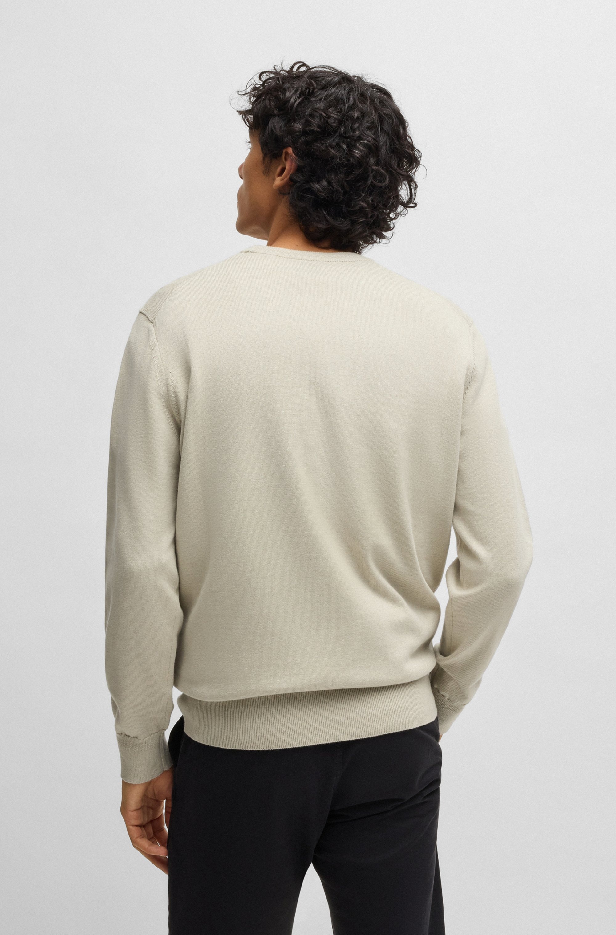 BOSS ORANGE Strickpullover "Kanovano", mit Rundhalsausschnitt günstig online kaufen