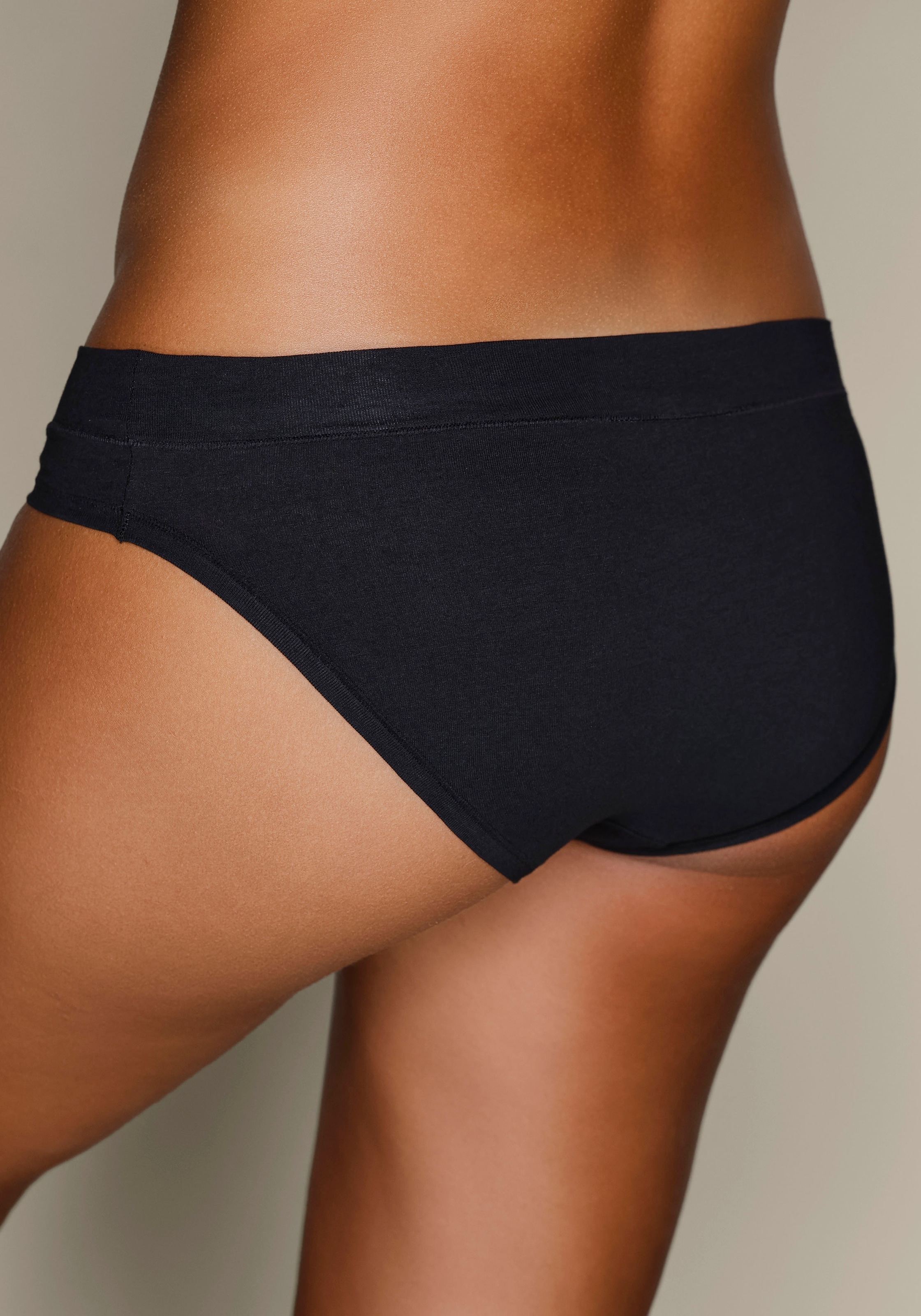 Copenhagen Studios Bikinislip »mit Logodruck am Bund«, (3er-Pack), aus softer Bio-Baumwollqualität