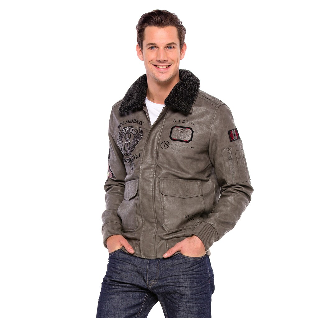 Cipo & Baxx Outdoorjacke, (1 St.)