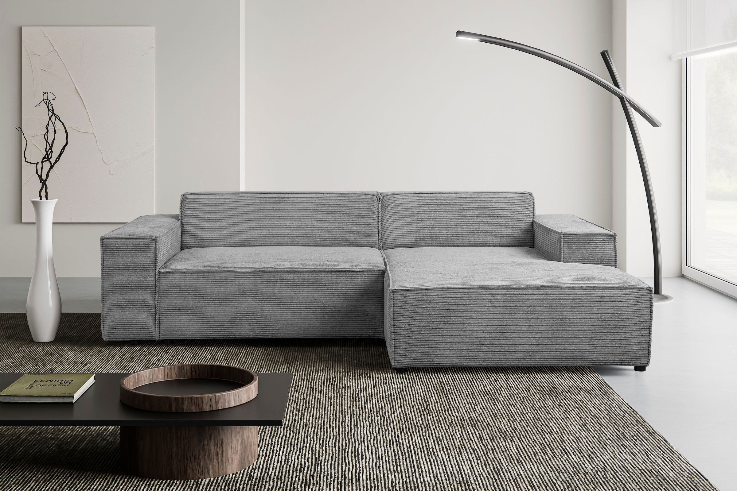 WERK2 Ecksofa "Trento, L-Form, Breite 268 cm" Trento – Sofa mit Eleganz, Ko günstig online kaufen