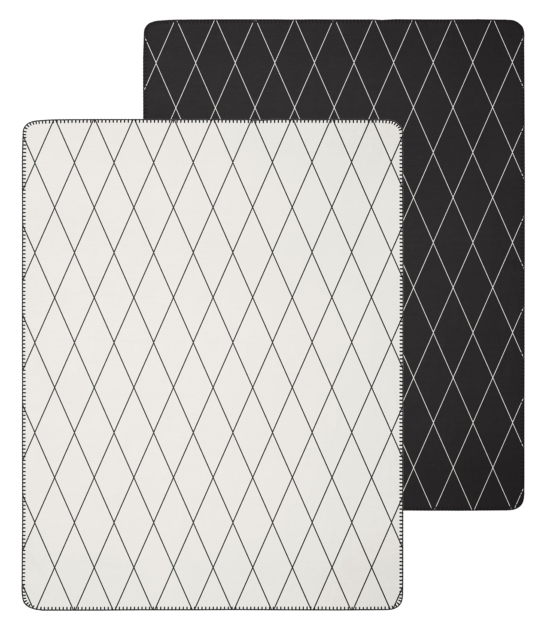 OTTO home Wohndecke "Andas" Wendewohndecke mit modernem Zierstich günstig online kaufen