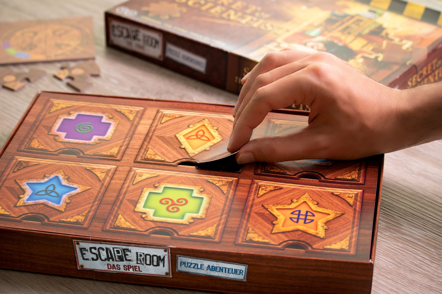 Noris Spiel »Escape Room Das Spiel, Puzzle Abenteuer - Secret of the Scientist«