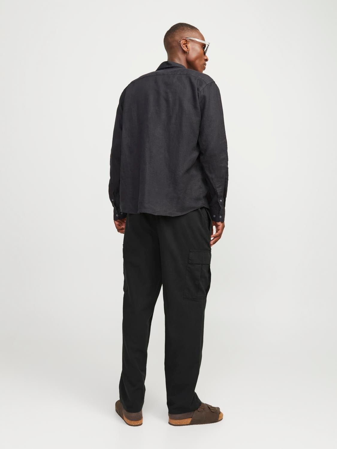 Jack & Jones Cargohose »JPSTKARL SUMMER CARGO SN STYD«, mit Taschen