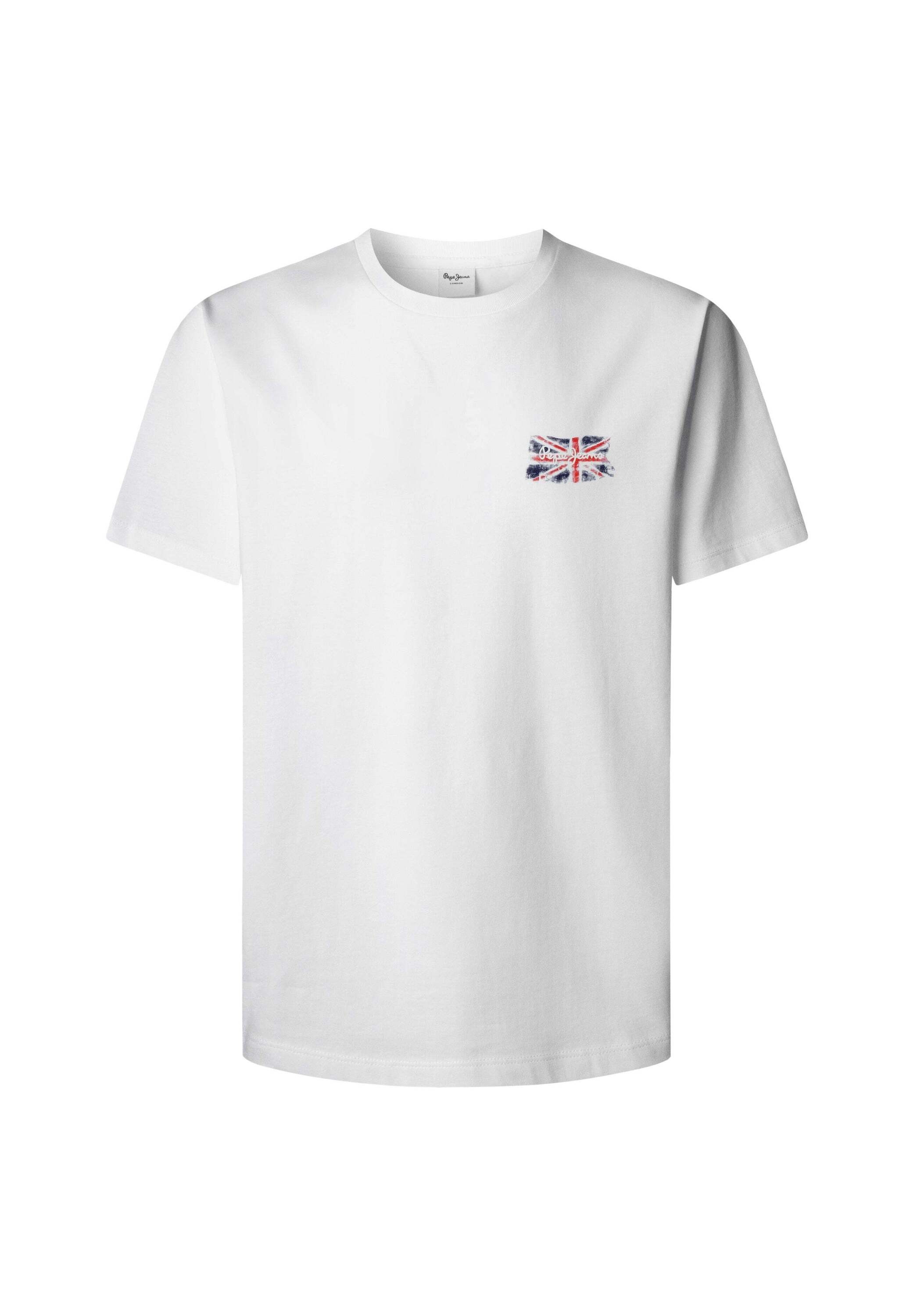 Pepe Jeans T-Shirt »basic t-shirt SMALL FLAG«