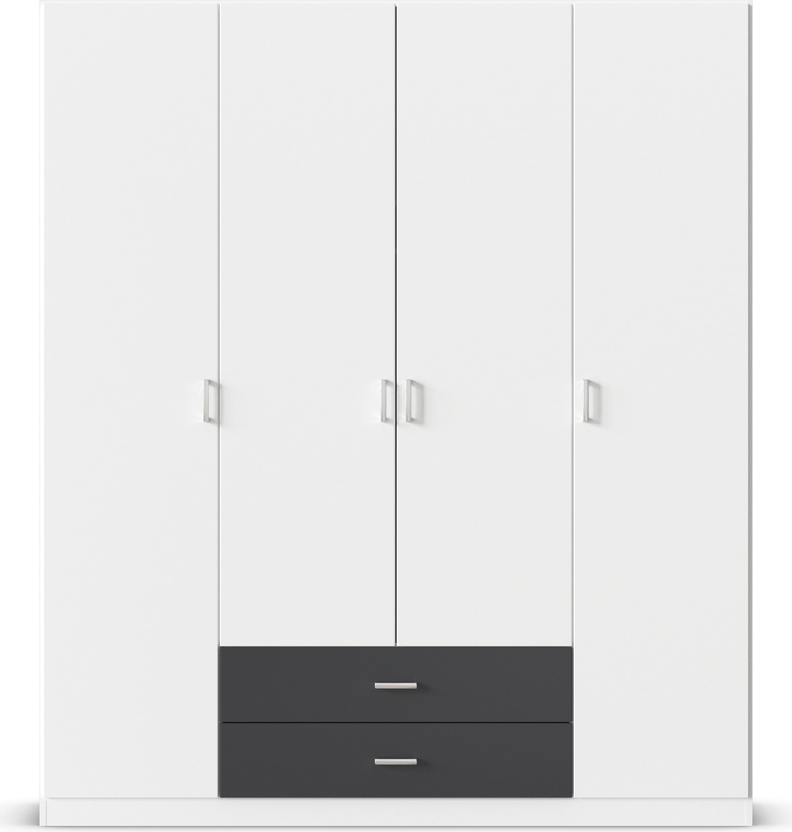 rauch Drehtürenschrank »Kleiderschrank Schrank Garderobe Wäscheschrank GAMMA in 3 Breiten«, mit 6 Schubladen, in schlichtem Design TOPSELLER MADE IN GERMANY