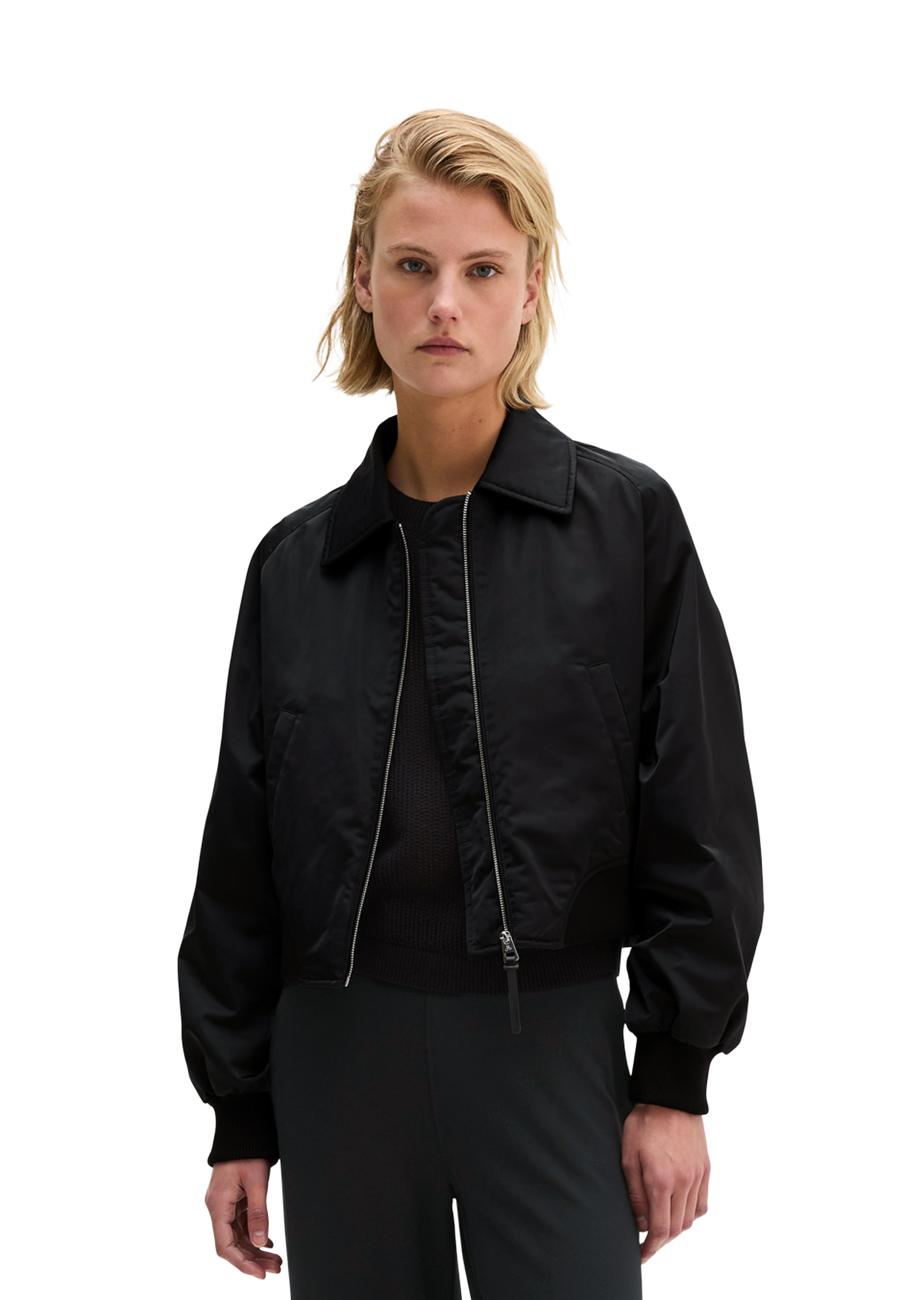 Marc OPolo Outdoorjacke "aus recyceltem Shiny-Polyester-Twill"