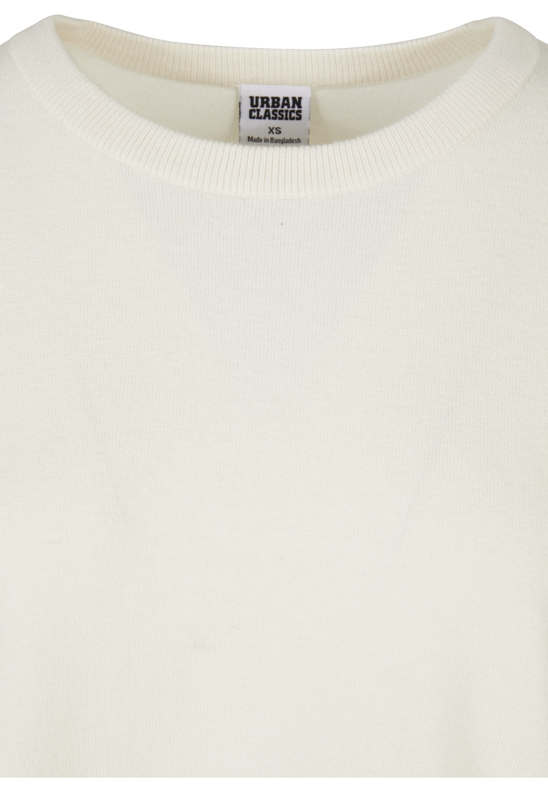 URBAN CLASSICS Fleecepullover »Urban Classics Damen Ladies Eco Viscose Oversized Basic Sweater«, 1 Stk.
