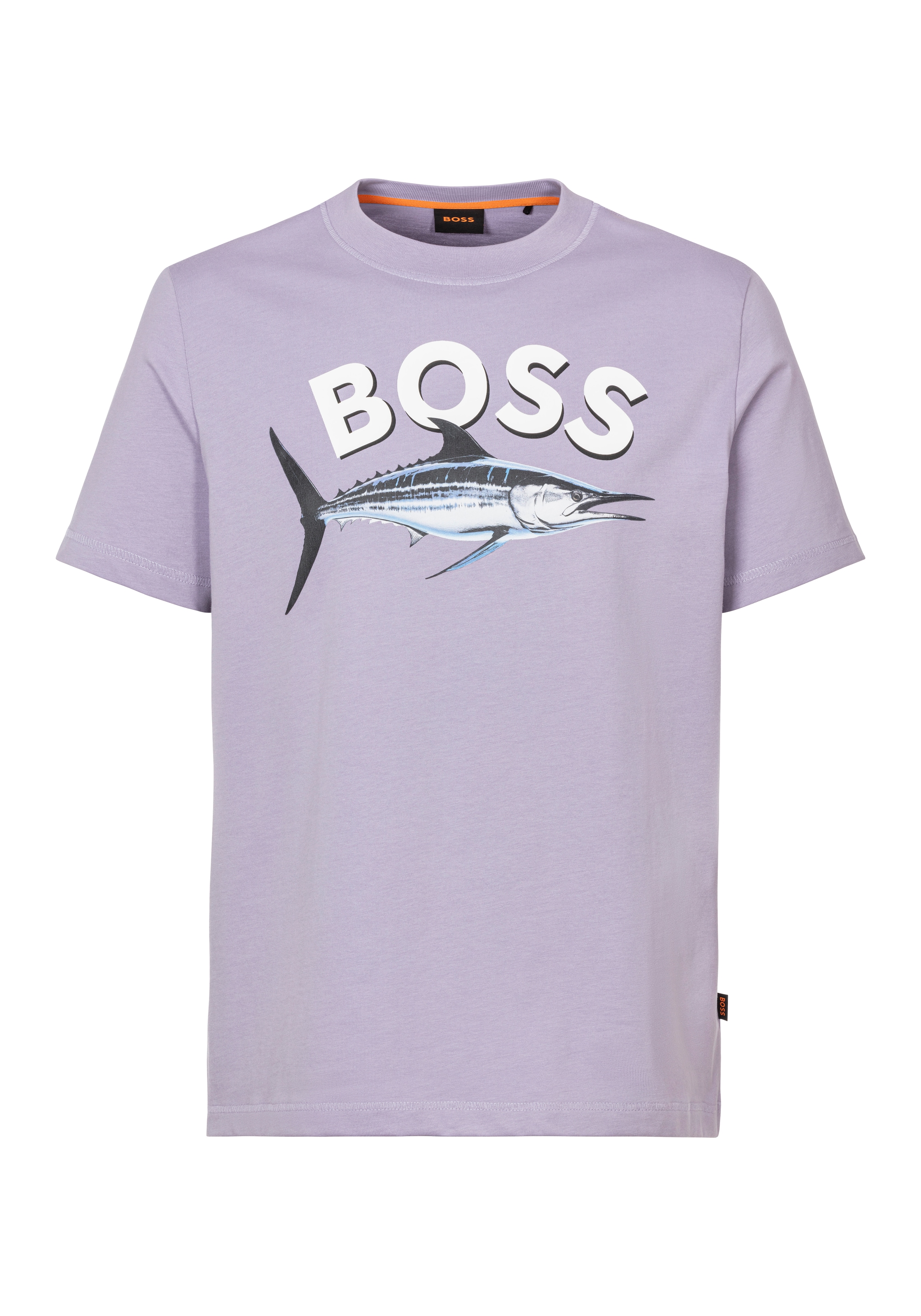 BOSS ORANGE T-Shirt "Te Bossfish" Rundhalsausschnitt, Regular Fit, großer D günstig online kaufen