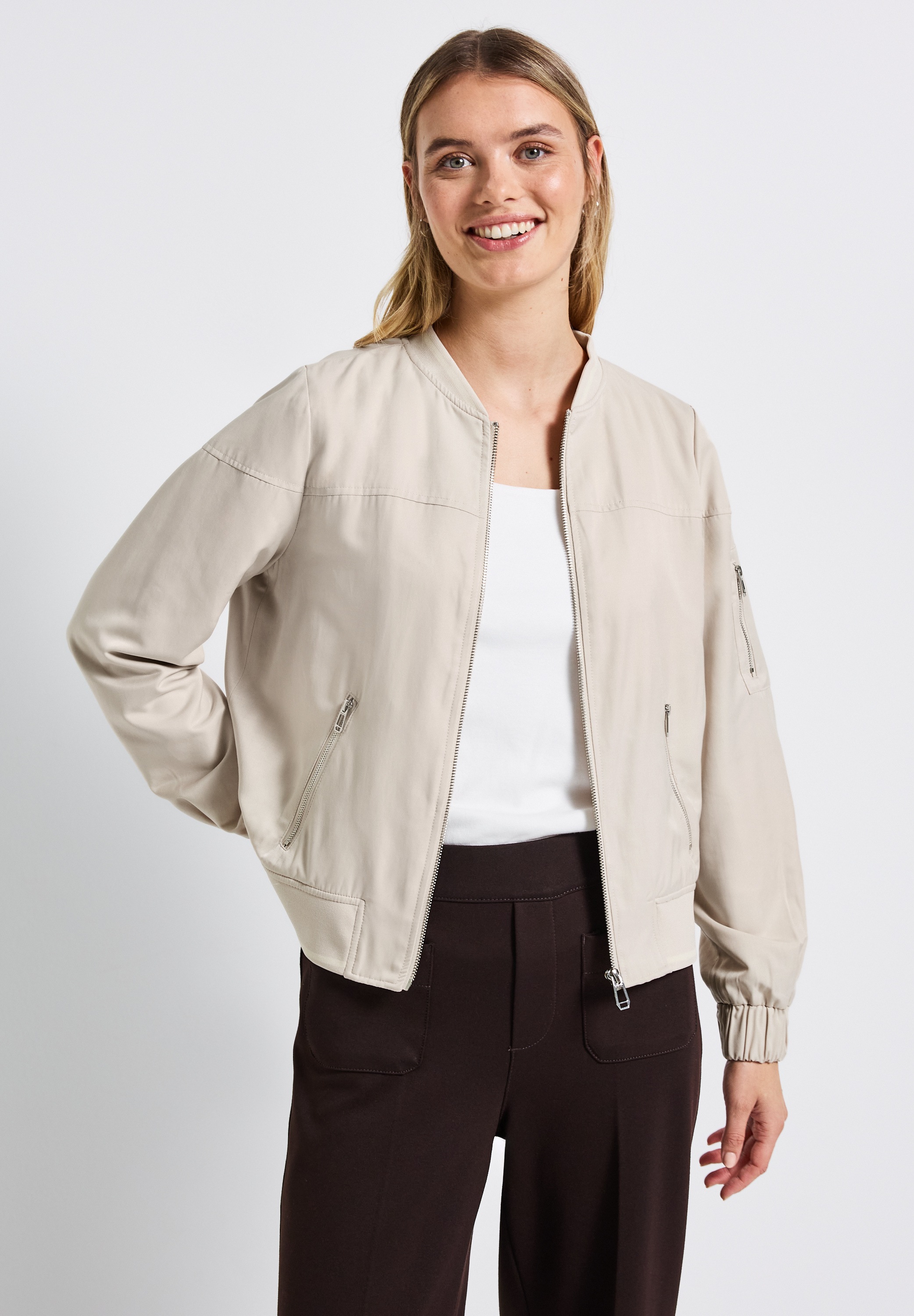 STREET ONE Blouson, ohne Kapuze günstig online kaufen