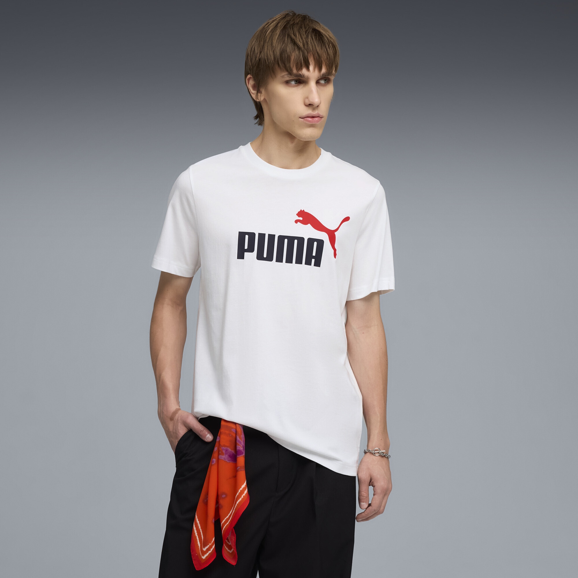 PUMA T-Shirt »Essentials 2 Colour No. 1 Logo T-Shirt Herren«