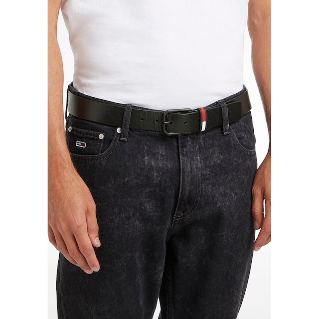Tommy Jeans Ledergürtel, mit Tommy Jeans Logoschlaufe kaufen | BAUR