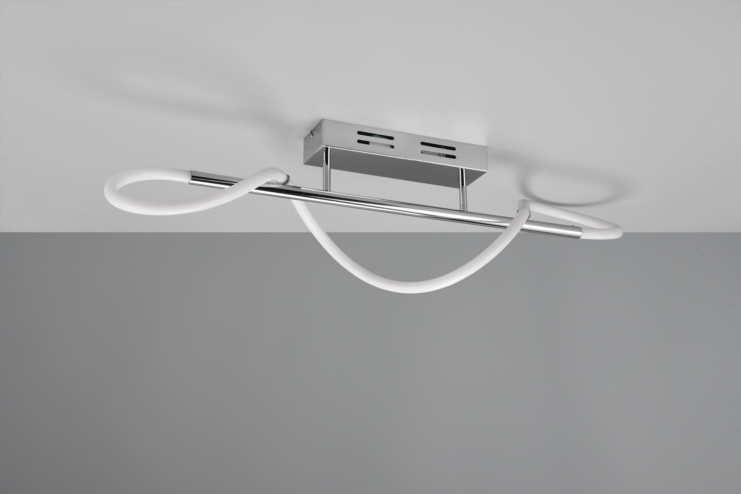 REALITY Leuchten LED Deckenleuchte »ARGOS, Deckenlampe 28W LED kaltweiß 4000K, 3500 Lumen, Switch Dimmer«, 1 flammig, Leuchtmittel LED-Board | LED fest integriert, in 3 Stufen dimmbar über Wandschalter, 105 x 30 x 34 cm, LED Lichtband
